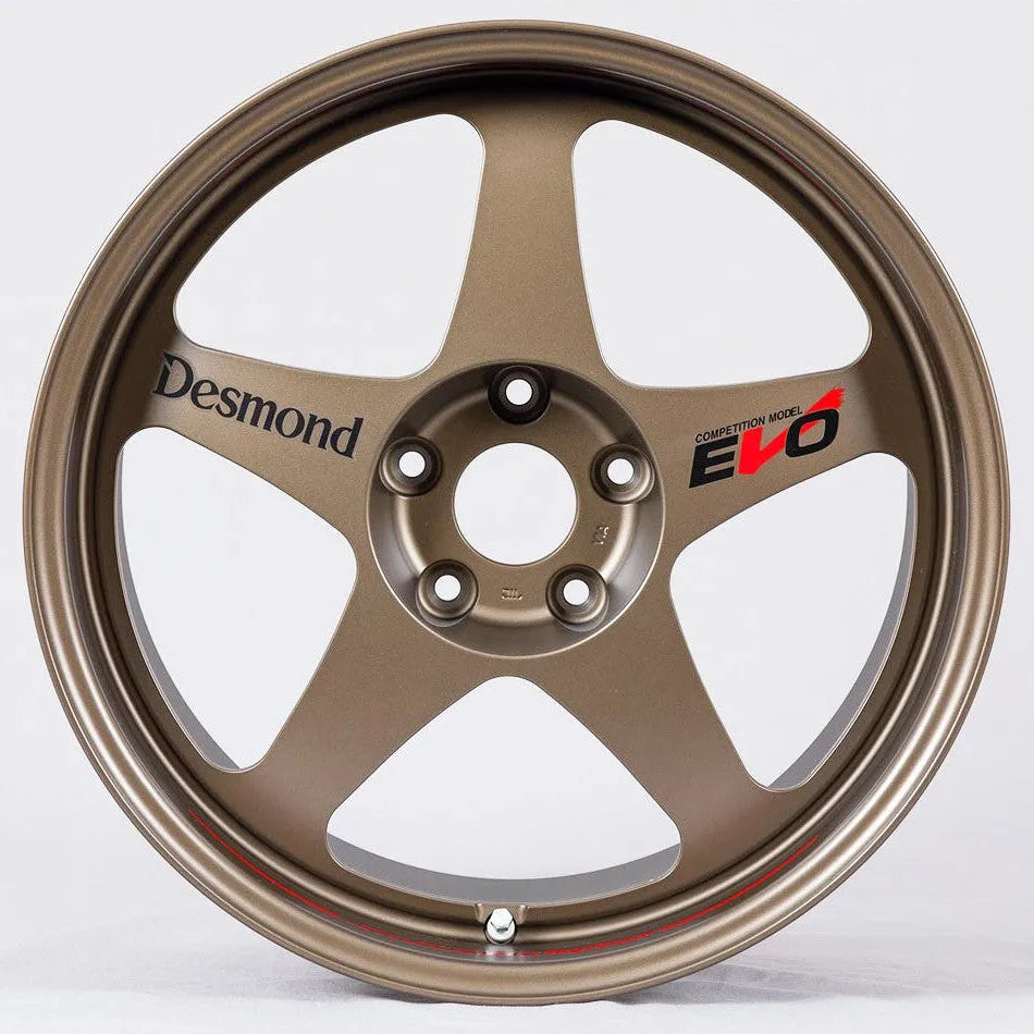 Desmond Regamaster EVO II 18x10 +25 5x120 Satin Bronze – WheelFlip