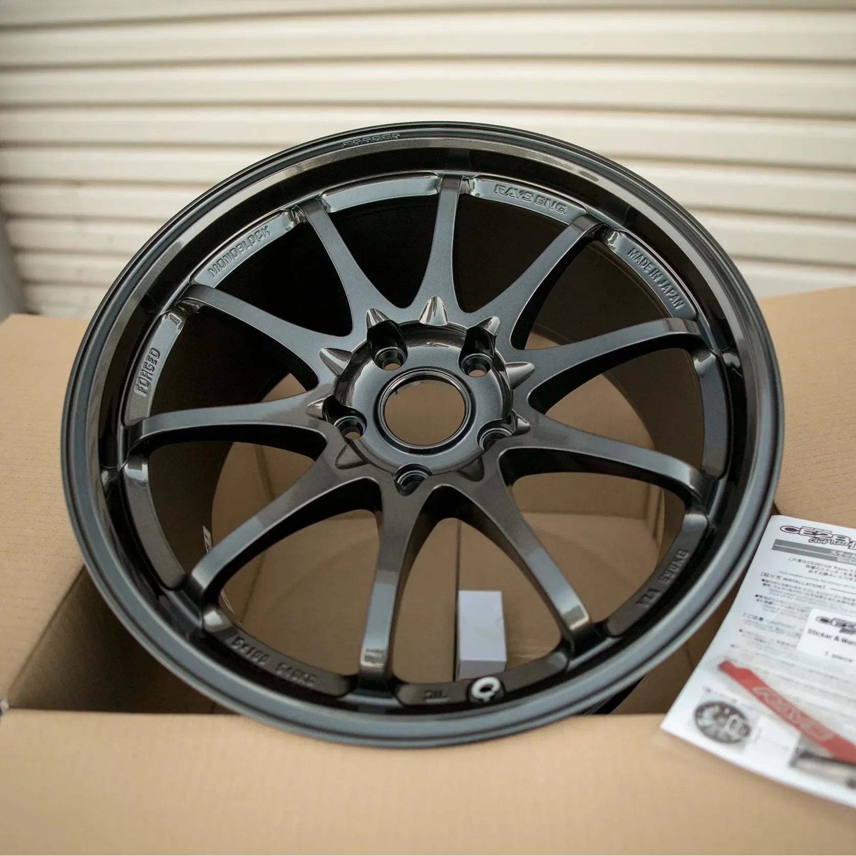 Volk CE28 Club Racer II 18x9.5 +38 5x120 Diamond Dark – WheelFlip