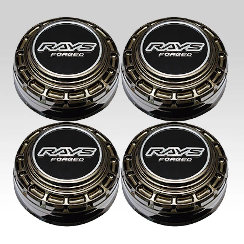 Rays 6H Center Cap 6x139.7 Black Chrome | Set of 4 – WheelFlip