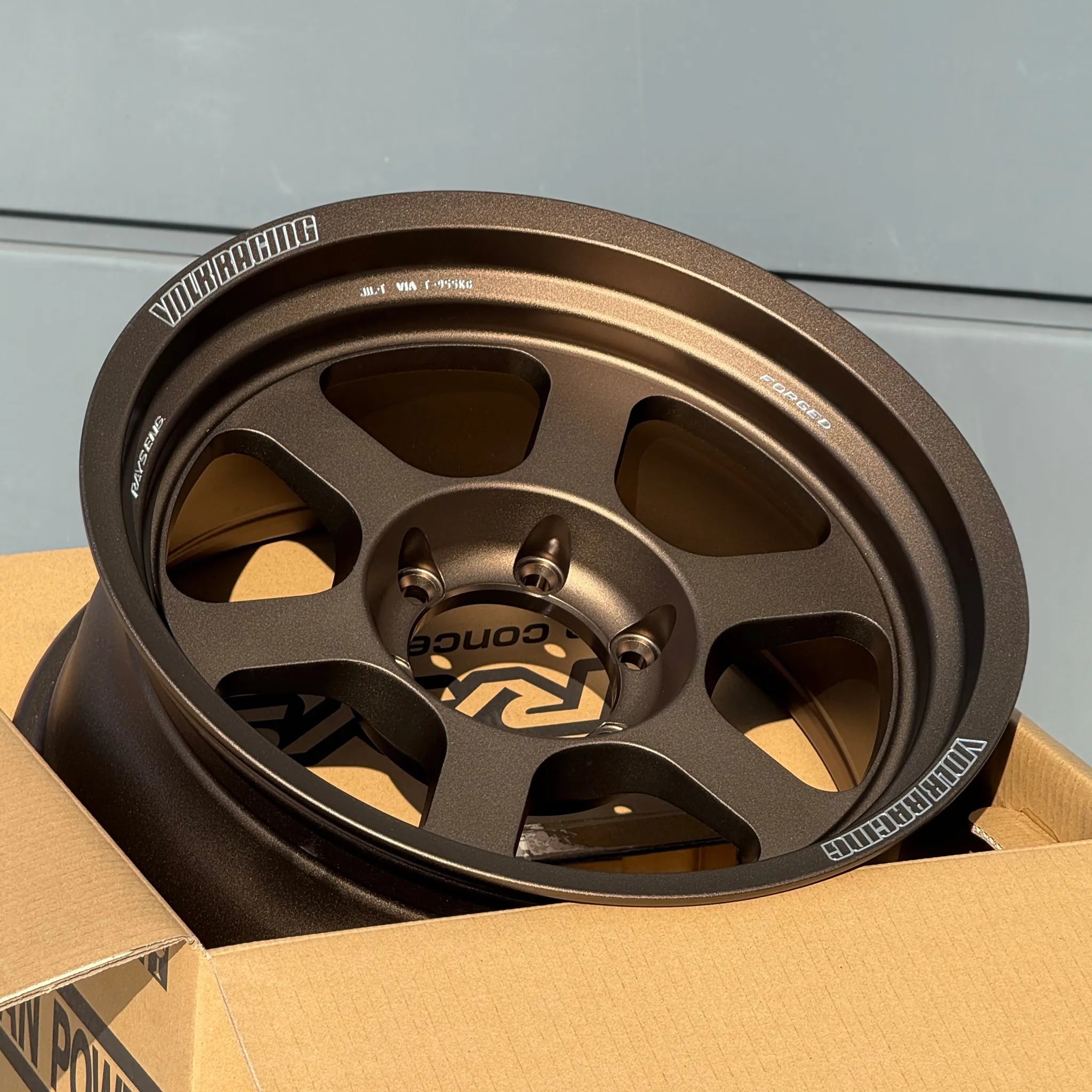 Volk Racing TE37XT M-Spec 18x9 +0 6x139.7 Bronze Wheels for Trucks