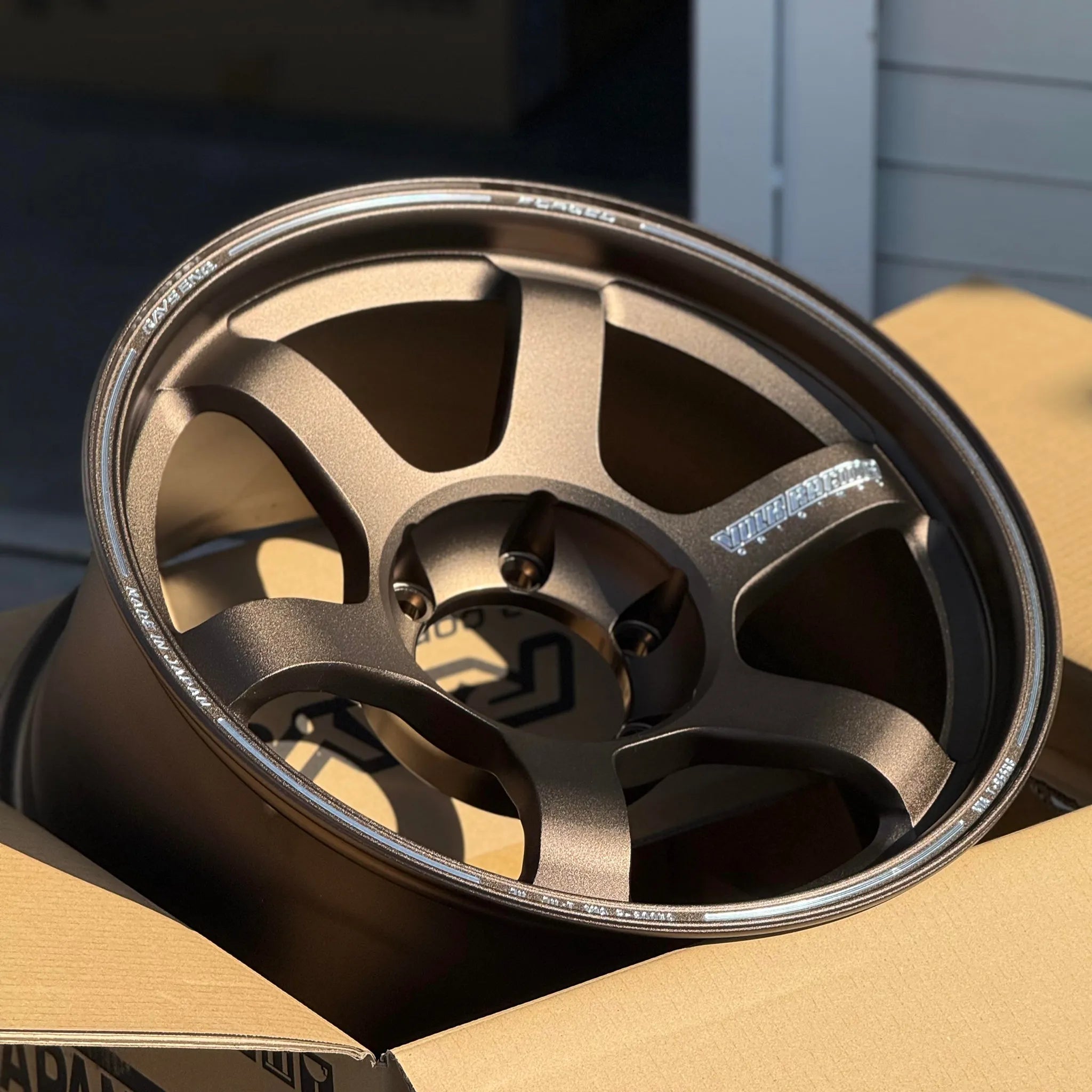 Volk Racing TE37 Large PCD PM2 18x9 +0 6x139.7 Bronze Wheels