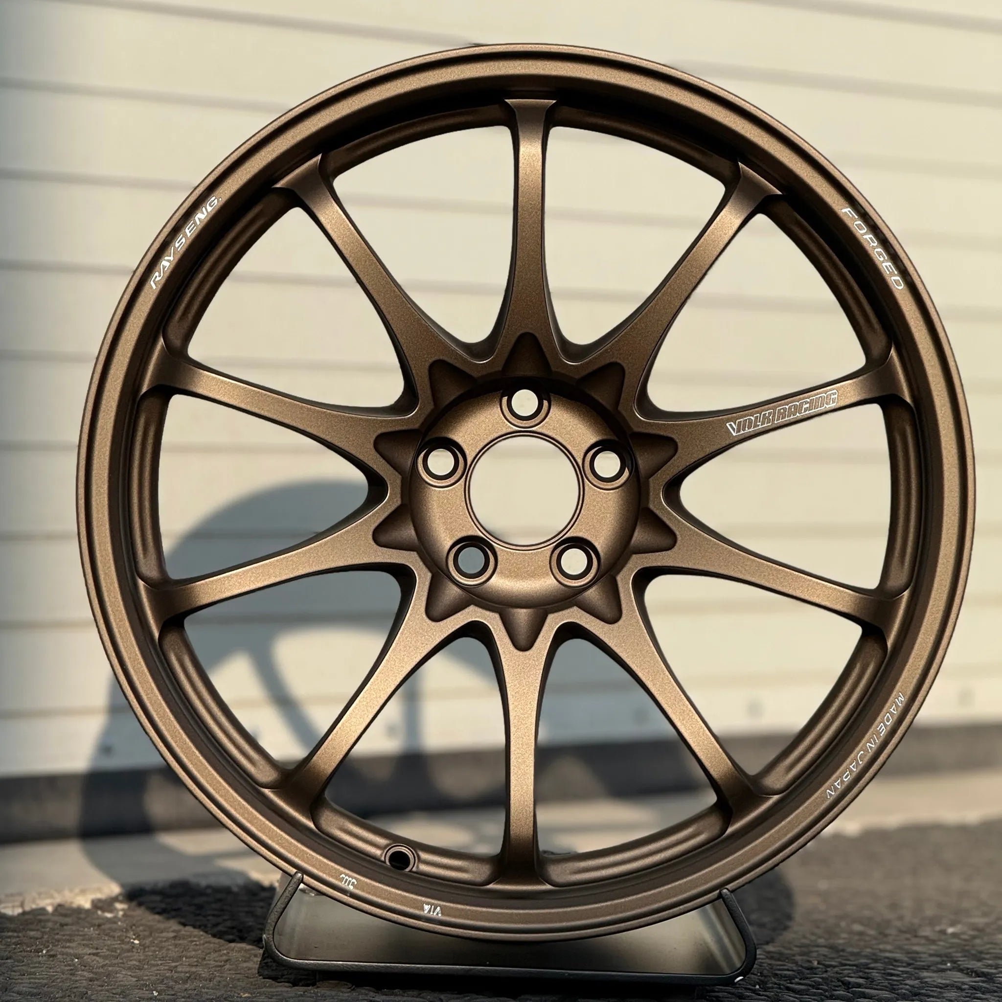 Volk Racing CE28N-Plus 18x9.5 +38 5x120 Blast Bronze – WheelFlip