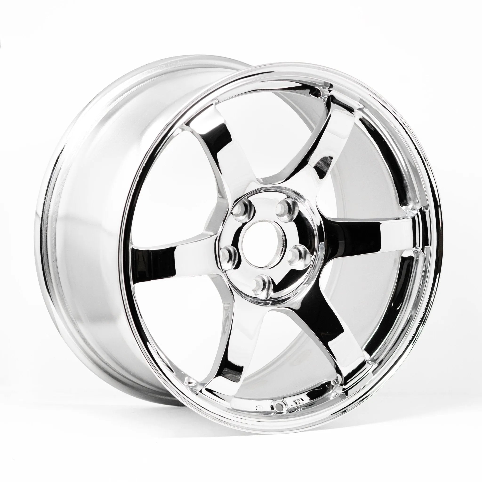 Volk Racing TE37 Saga SL 18x9.5 +39 Chrome Plated Wheels – WheelFlip