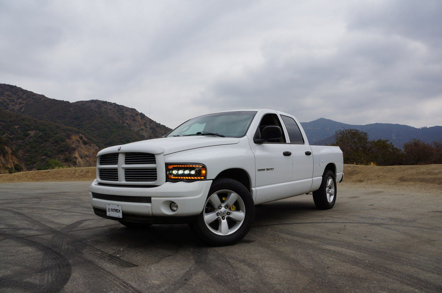 AlphaRex 02-05 Dodge Ram NOVA-Series LED Projector Headlights Chrome