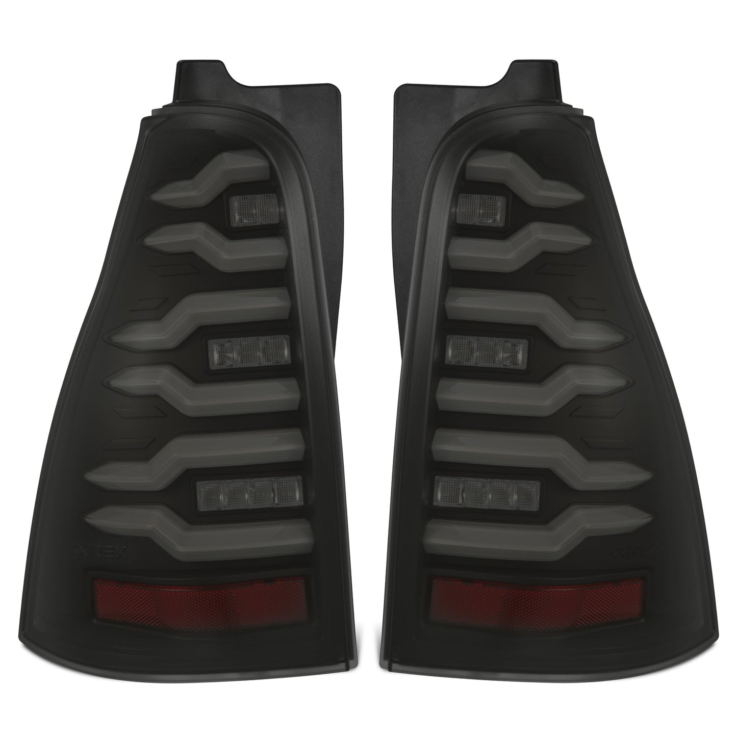 AlphaRex 03-09 Toyota 4Runner LUXX-Series LED Tail Lights Black