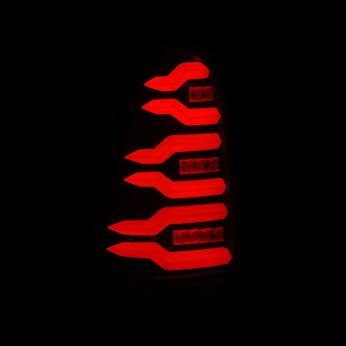 AlphaRex 03-09 Toyota 4Runner LUXX-Series LED Tail Lights Black