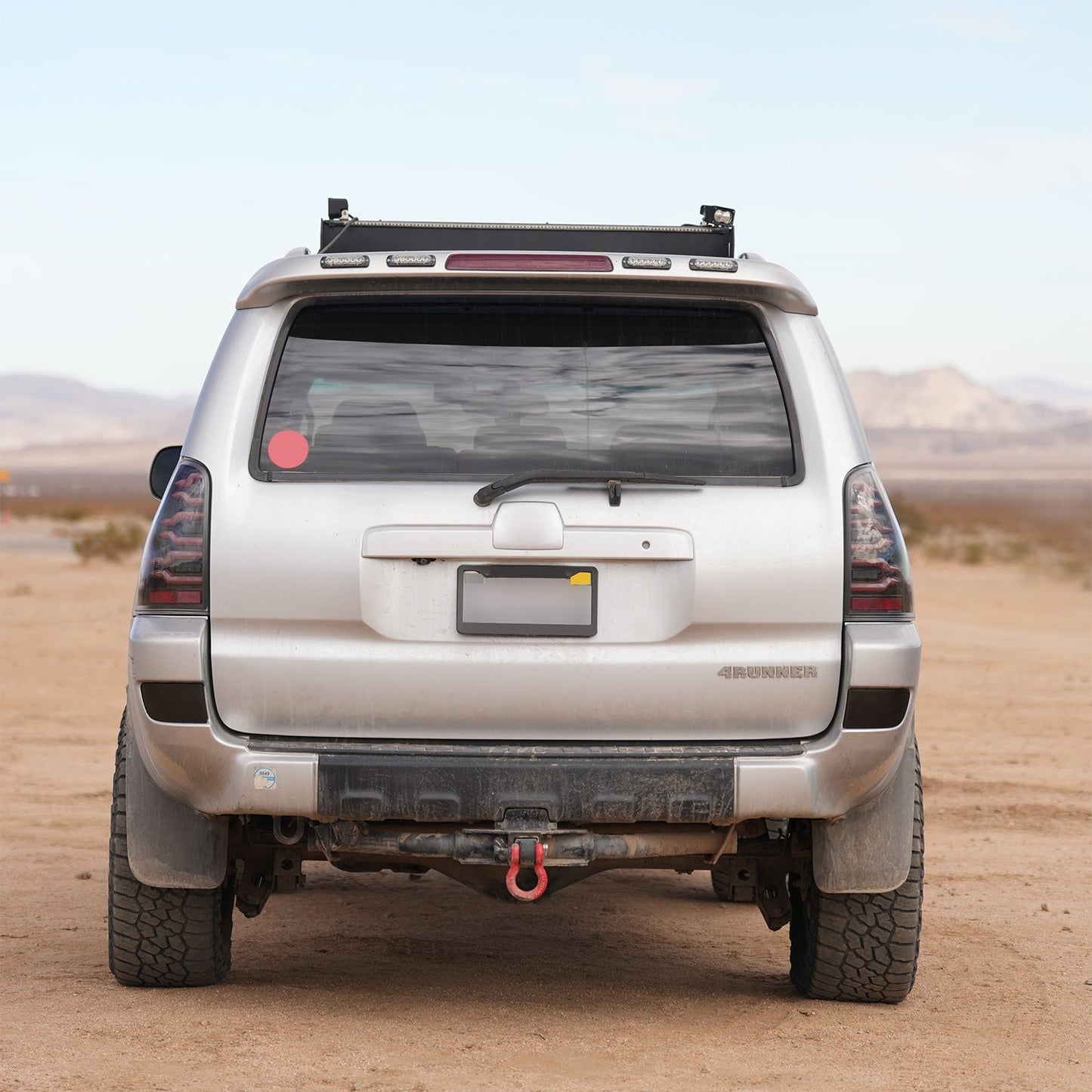 AlphaRex 03-09 Toyota 4Runner LUXX-Series LED Tail Lights Black Red