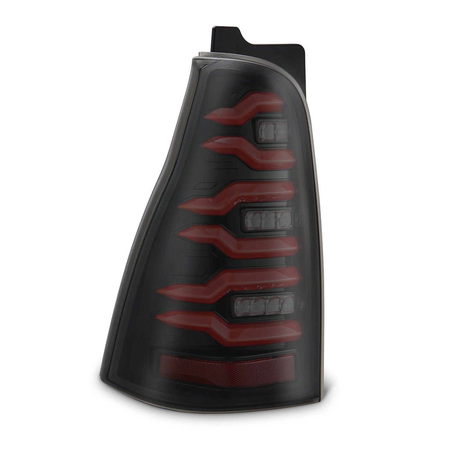 AlphaRex 03-09 Toyota 4Runner LUXX-Series LED Tail Lights Black Red