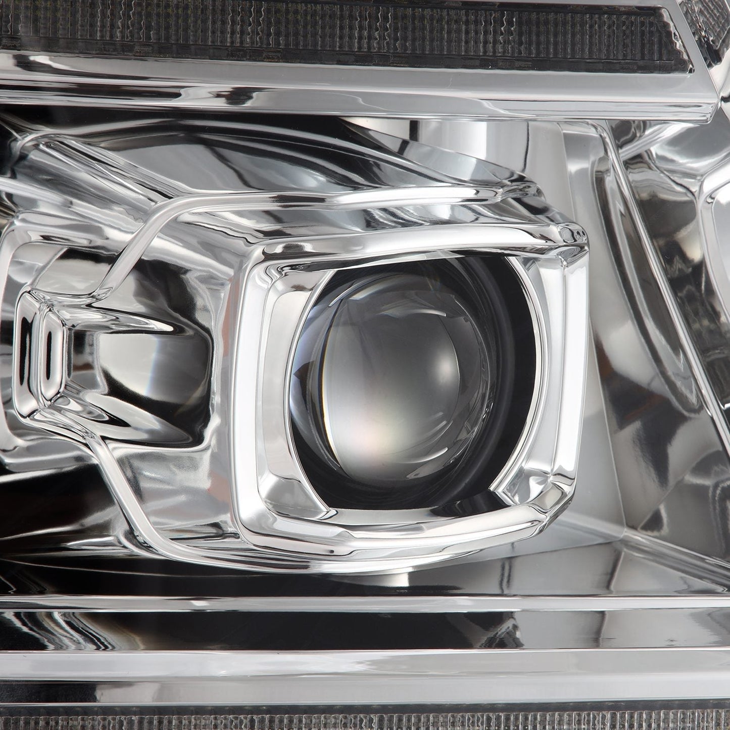 AlphaRex 04-08 Ford F150 / 06-08 Lincoln Mark LT PRO-Series Halogen Projector Headlights Chrome