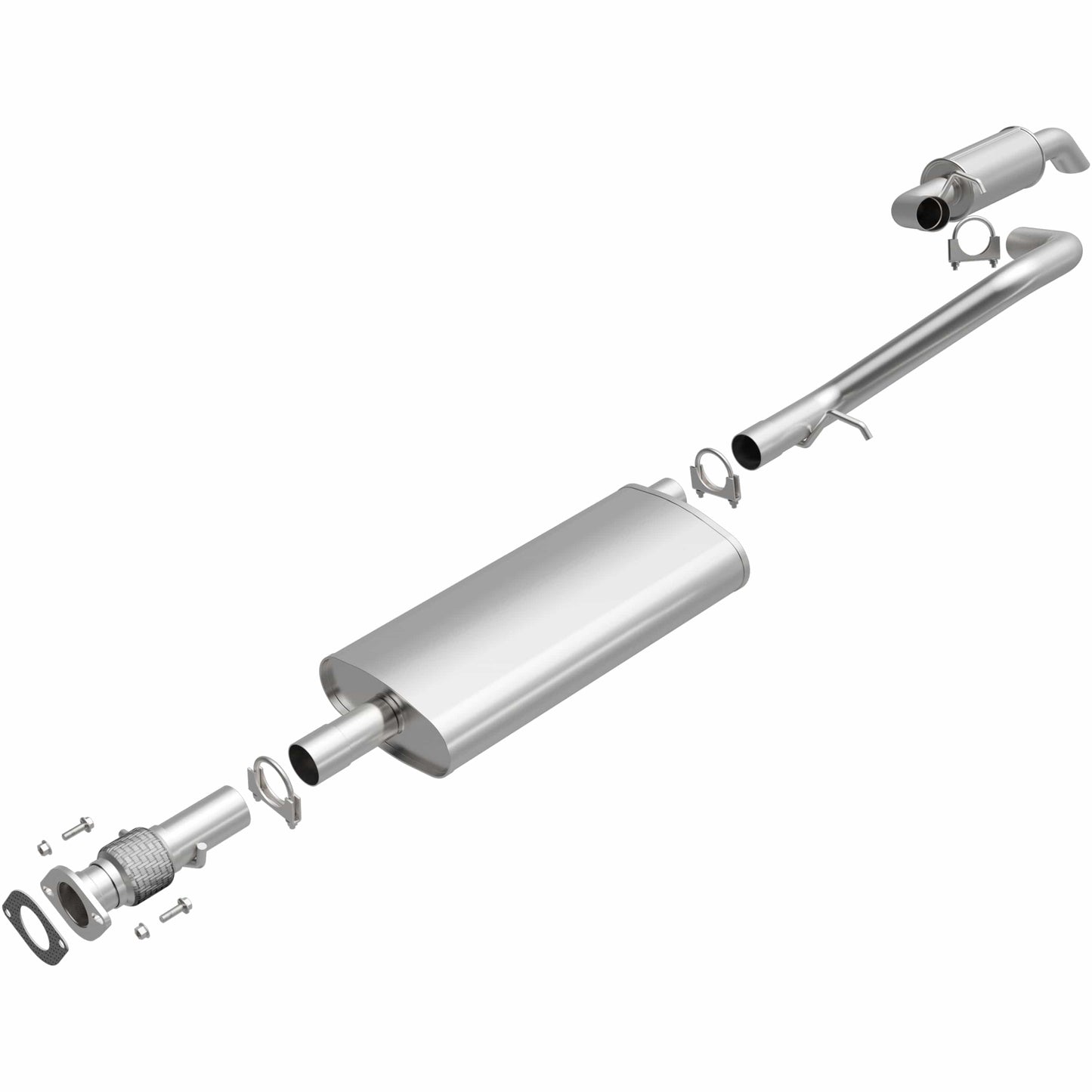 BRExhaust Direct-Fit Replacement Exhaust System 106-0432