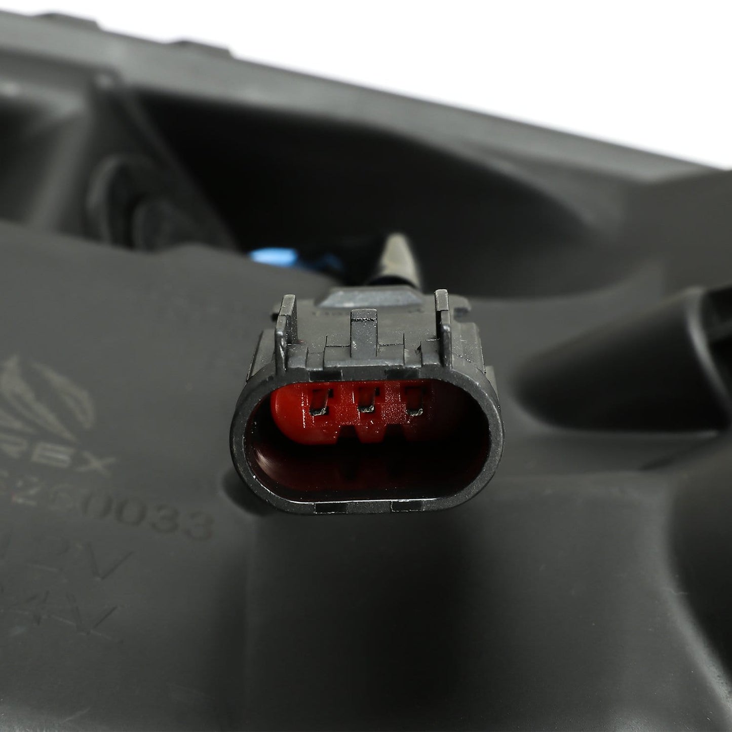 AlphaRex 06-08 Dodge Ram LUXX-Series LED Projector Headlights Alpha-Black