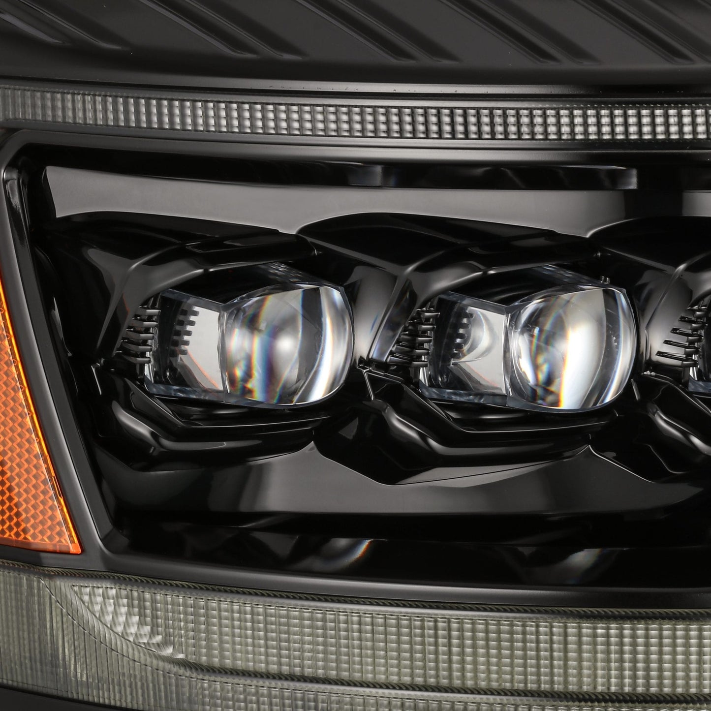 AlphaRex 06-08 Dodge Ram NOVA-Series LED Projector Headlights Alpha-Black