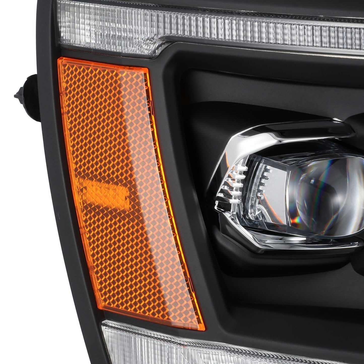 AlphaRex 06-08 Dodge Ram NOVA-Series LED Projector Headlights Black