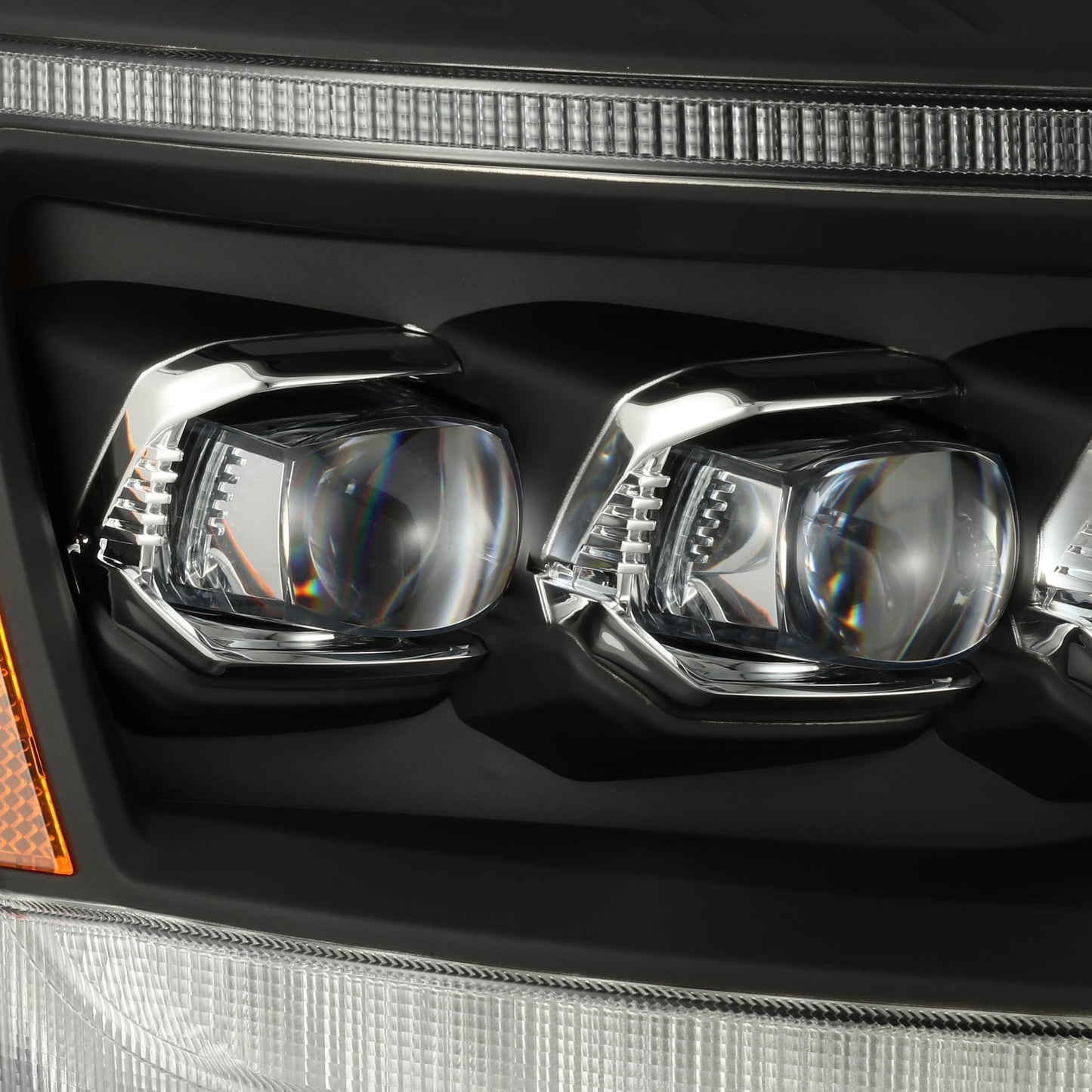 AlphaRex 06-08 Dodge Ram NOVA-Series LED Projector Headlights Black