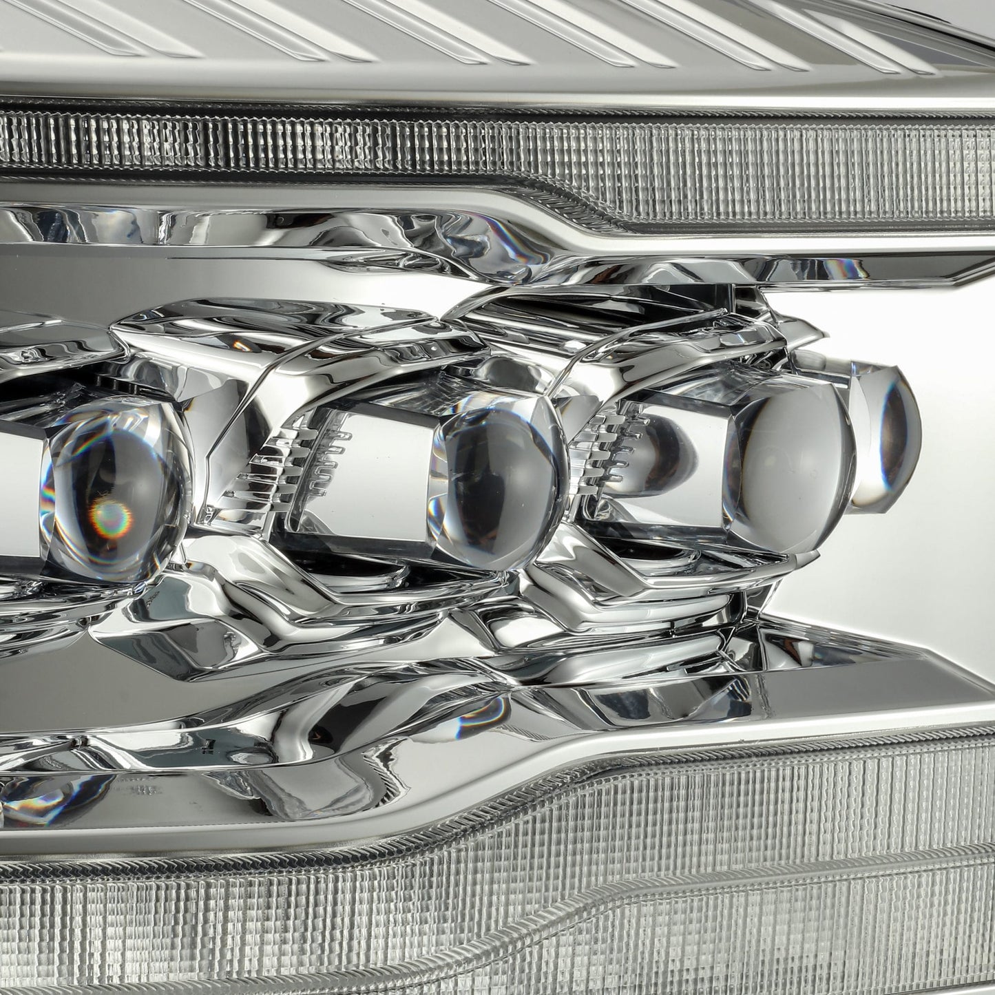 AlphaRex 06-08 Dodge Ram NOVA-Series LED Projector Headlights Chrome