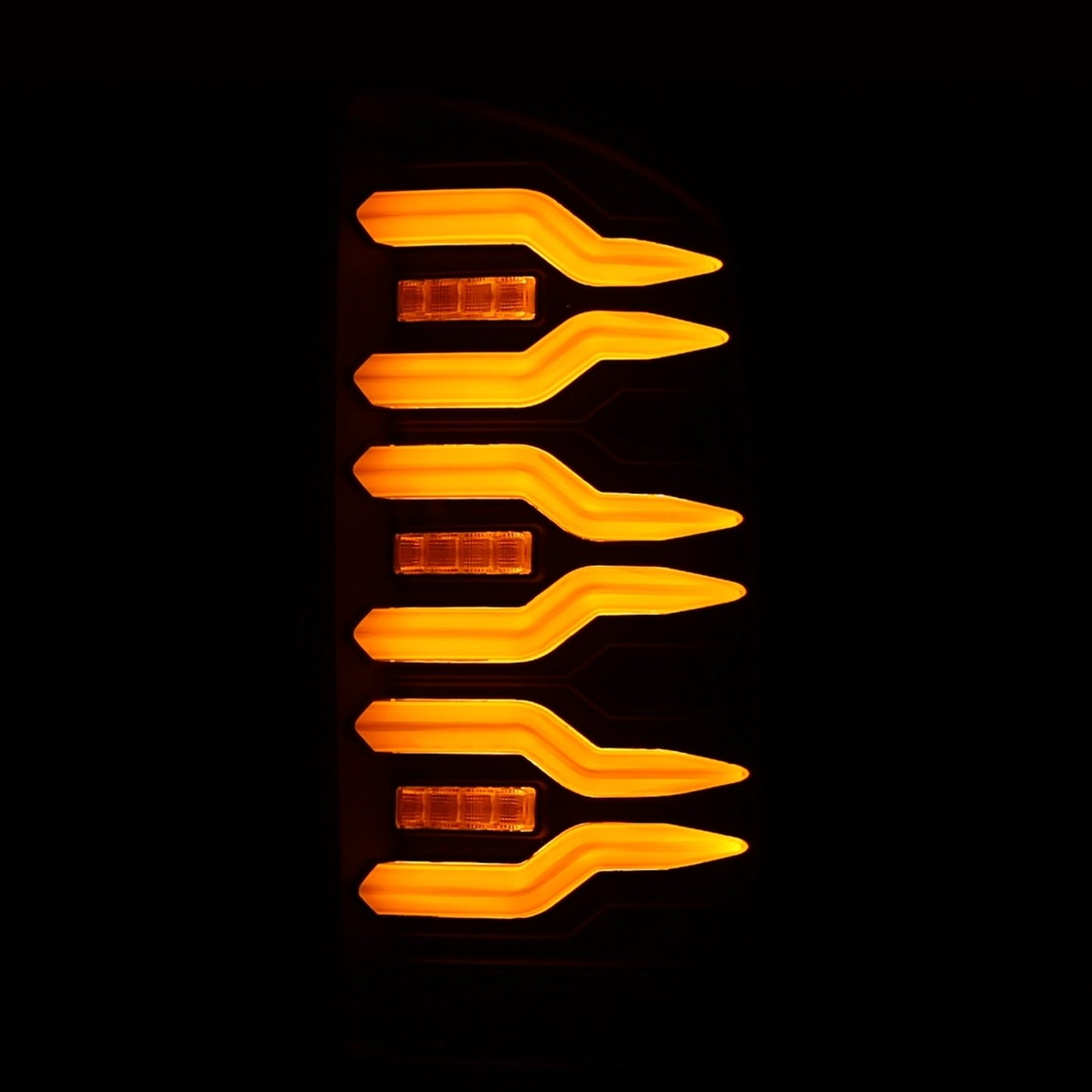 AlphaRex 07-08 Dodge Ram 1500/07-09 Dodge Ram 2500/3500 Truck LUXX-Series LED Tail Lights Black