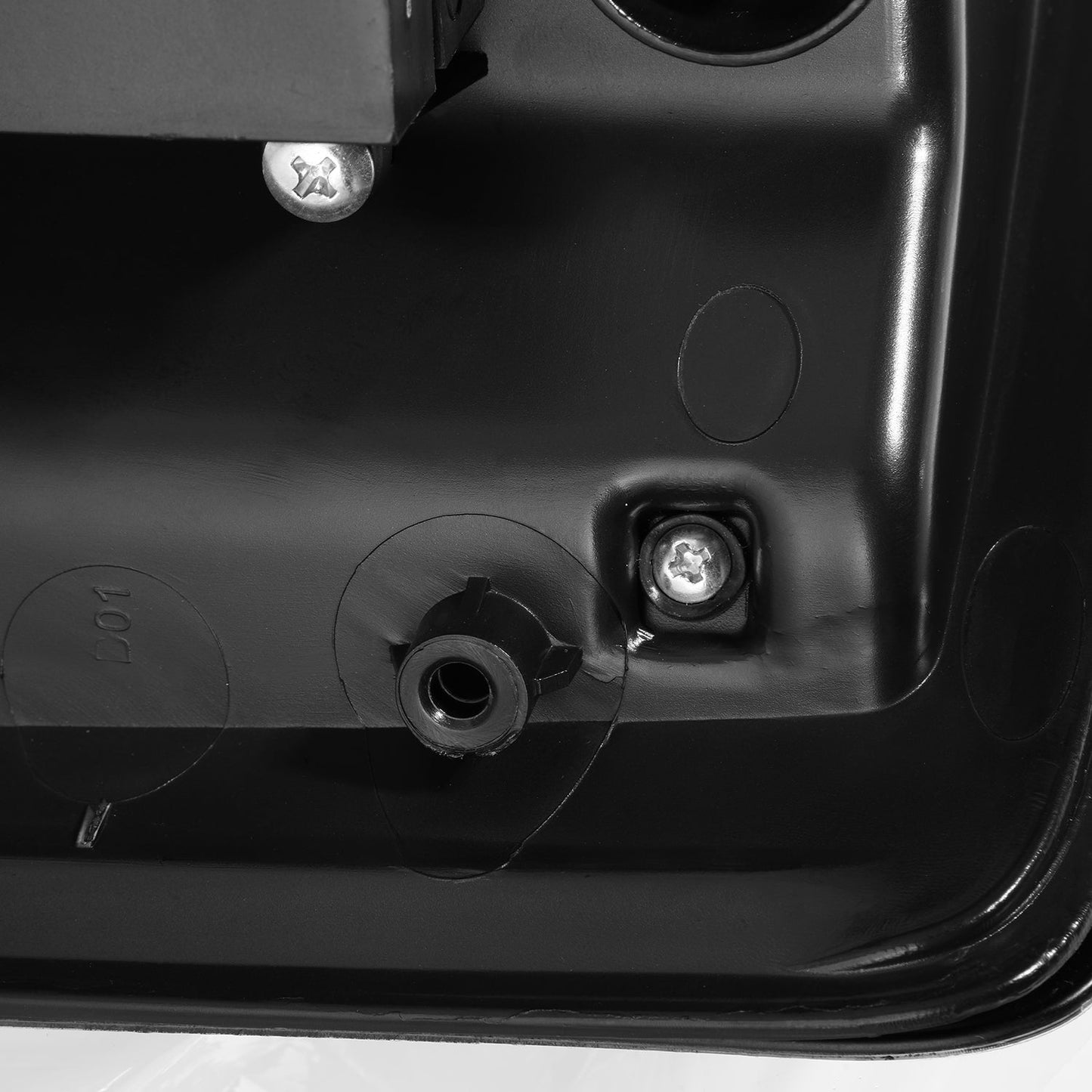 AlphaRex 07-08 Dodge Ram 1500/07-09 Dodge Ram 2500/3500 Truck LUXX-Series LED Tail Lights Black