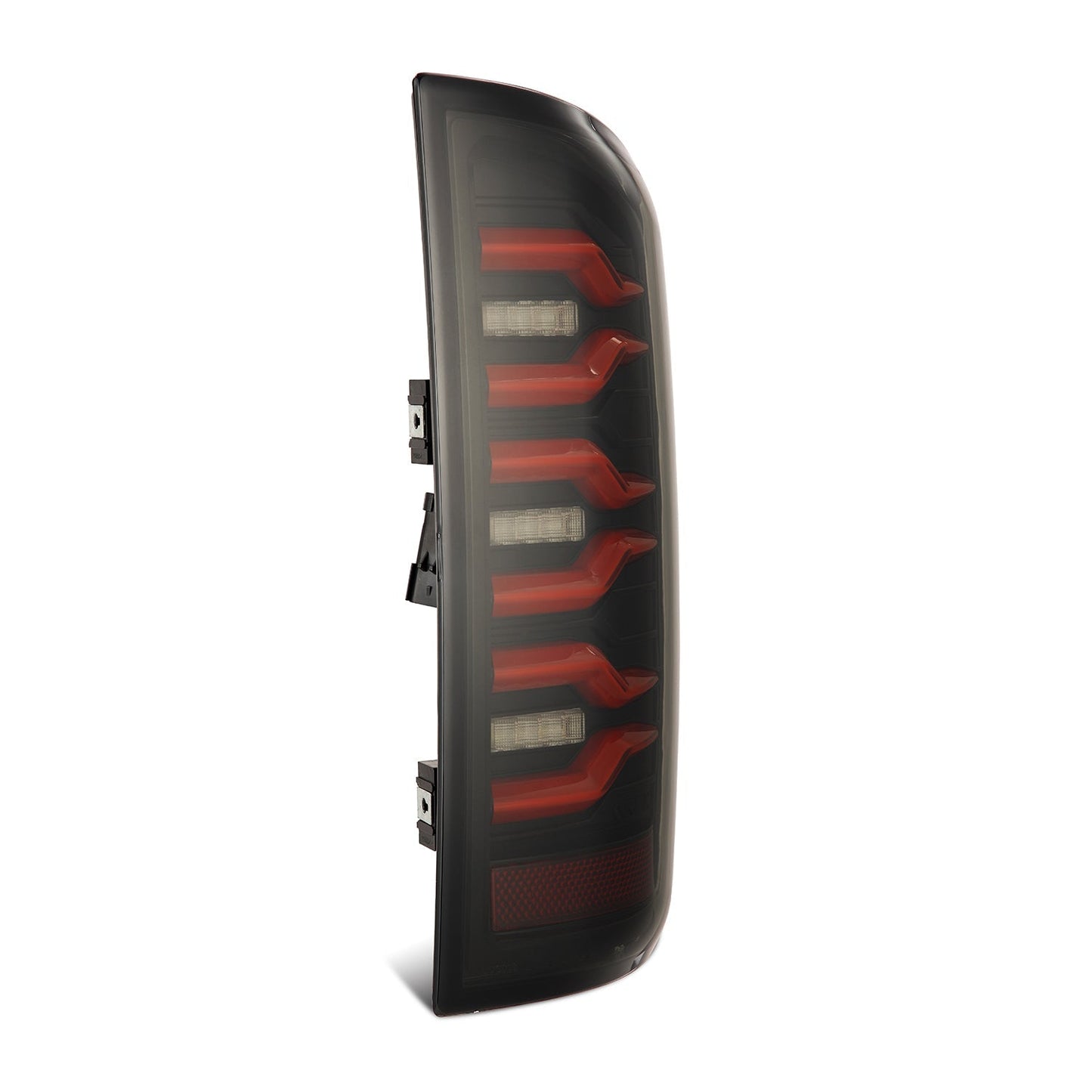 AlphaRex 07-08 Dodge Ram 1500/07-09 Dodge Ram 2500/3500 Truck LUXX-Series LED Tail Lights Black Red