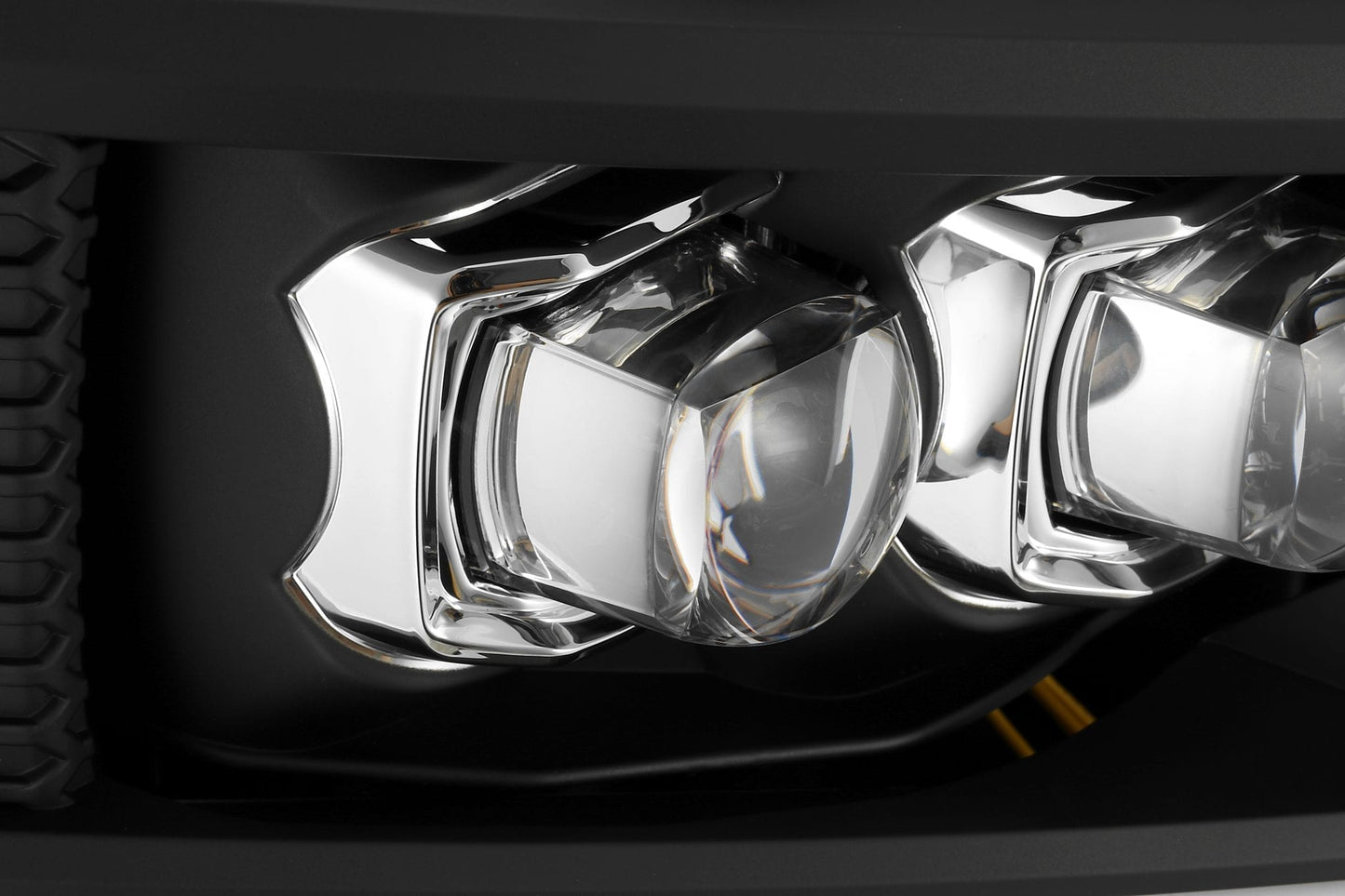 AlphaRex 07-13 Chevrolet Silverado NOVA-Series LED Projector Headlights Black