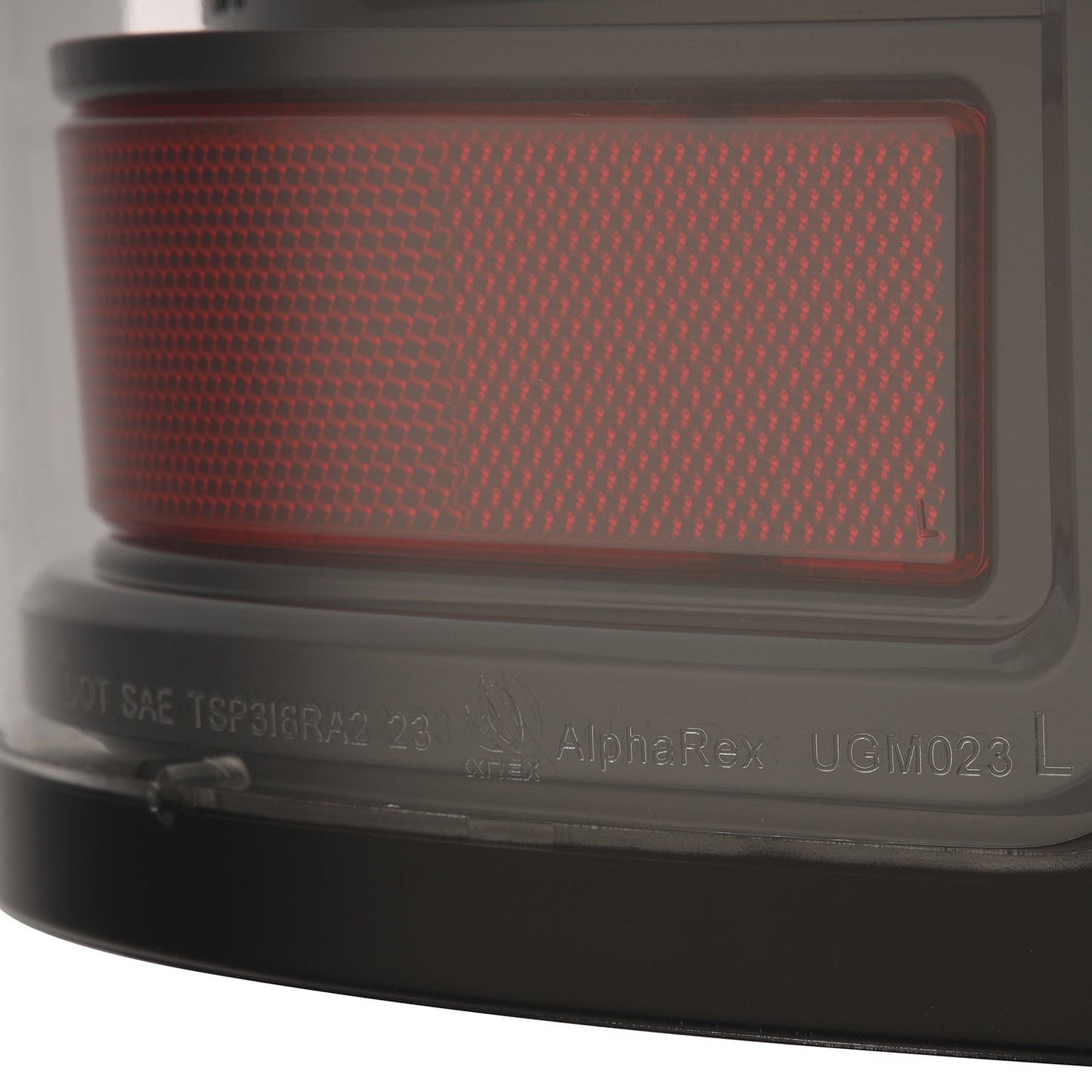 AlphaRex 07-13 GMC Sierra LUXX-Series LED Tail Lights Alpha-Black