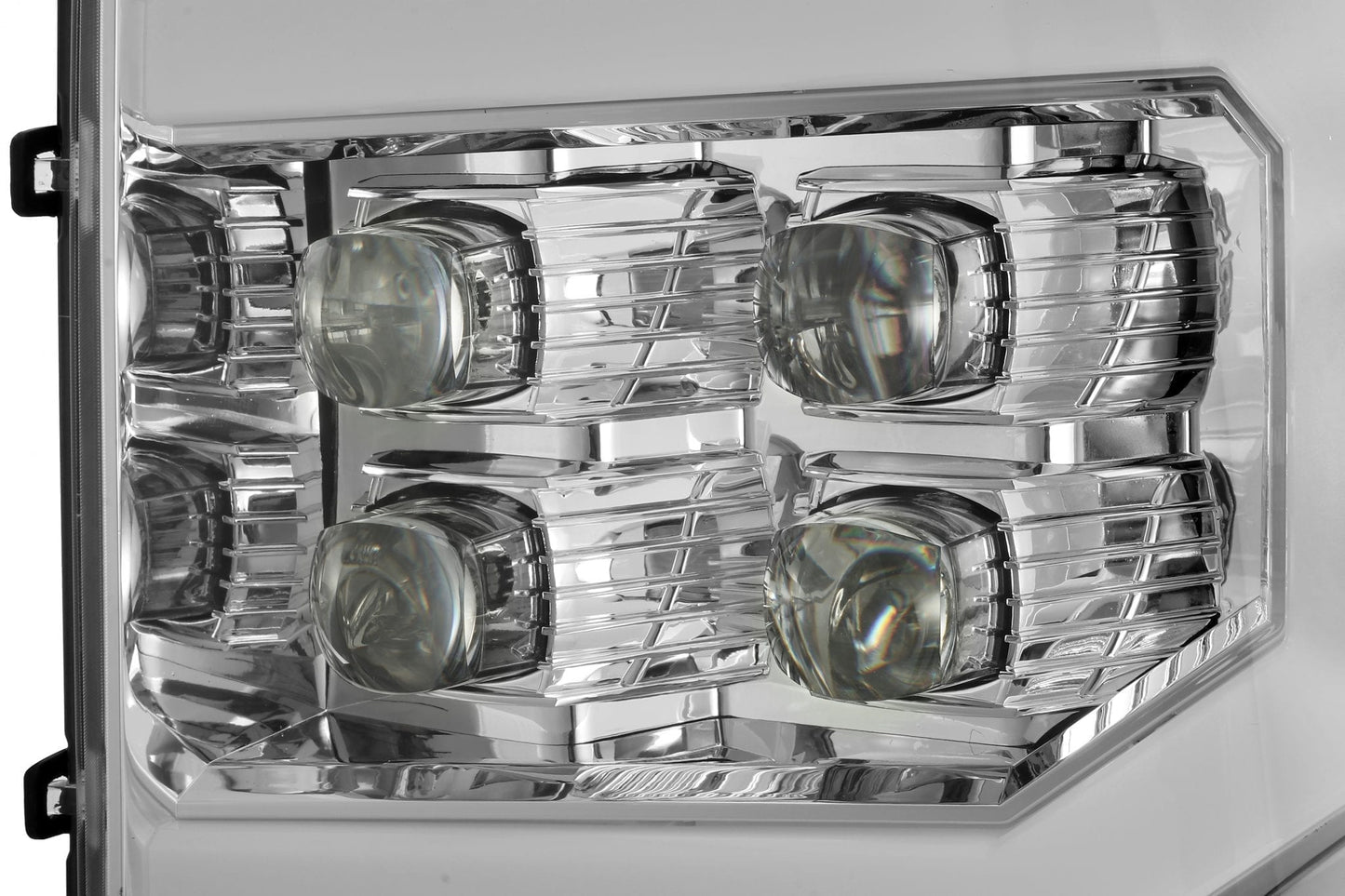 AlphaRex 07-13 GMC Sierra NOVA-Series LED Projector Headlights Chrome