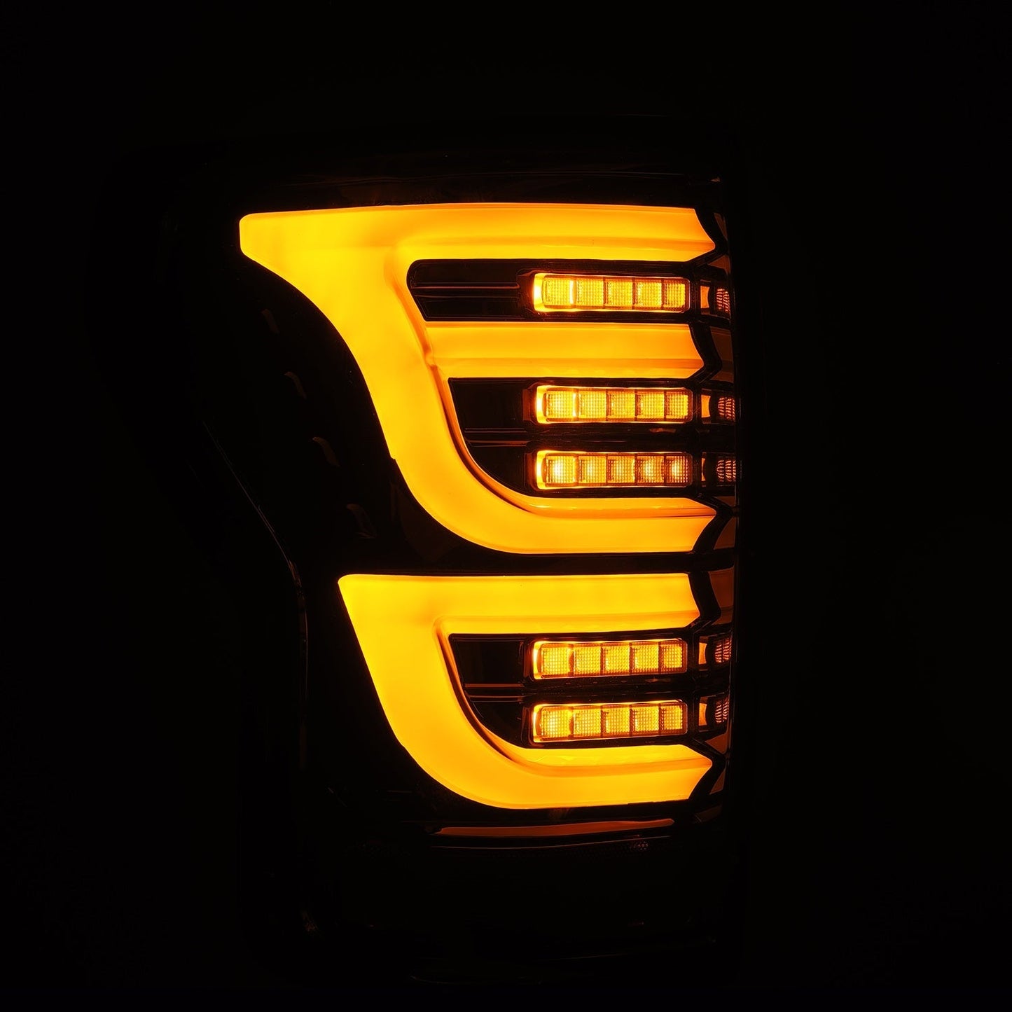 AlphaRex 07-13 Toyota Tundra LUXX-Series LED Tail Lights Alpha-Black