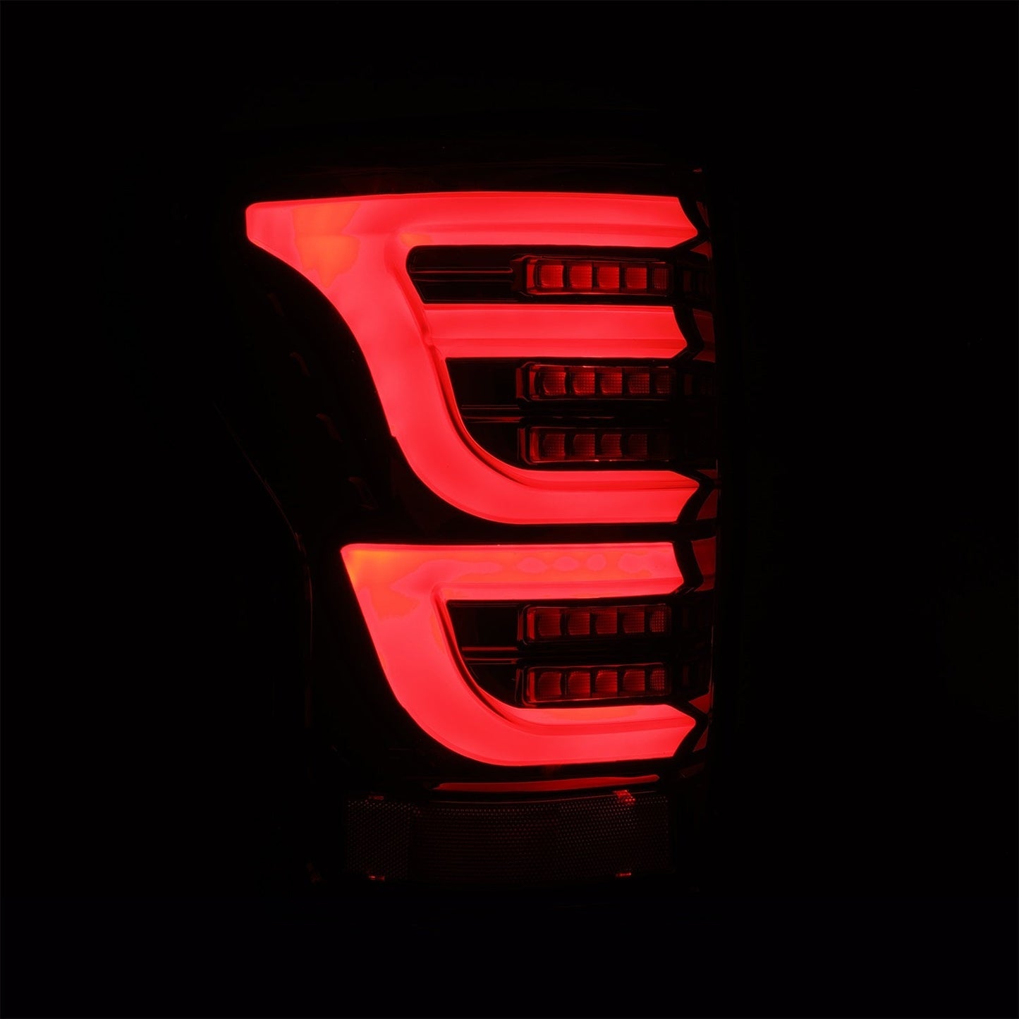AlphaRex 07-13 Toyota Tundra LUXX-Series LED Tail Lights Alpha-Black
