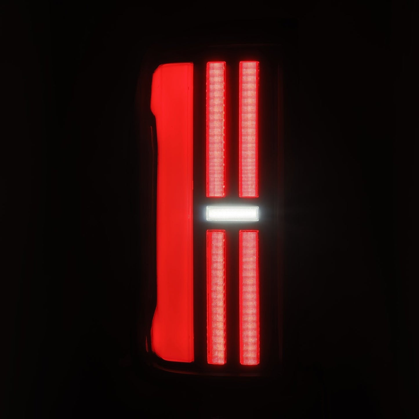 AlphaRex 07-13 Toyota Tundra NOVA-Series Prismatic LED Tail Lights Alpha-Black