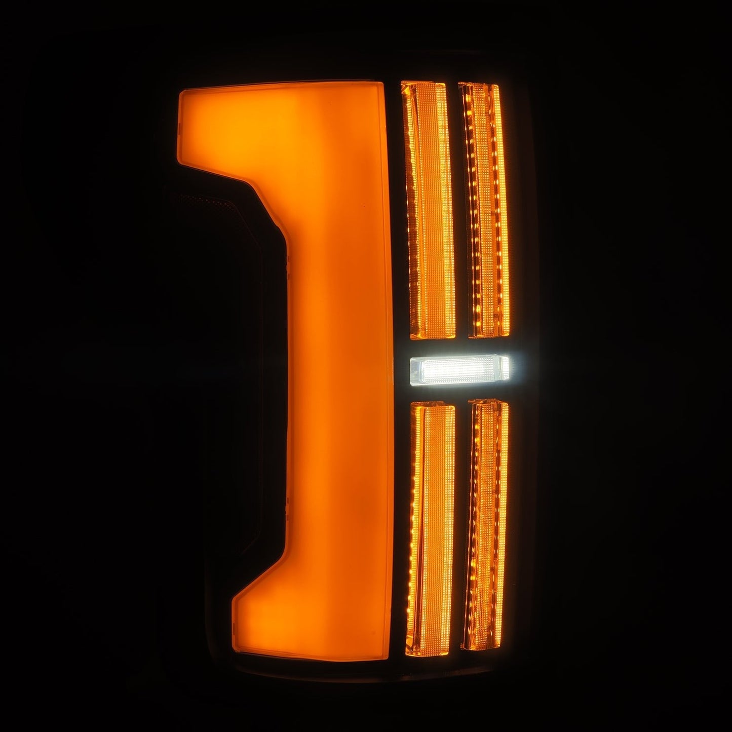 AlphaRex 07-13 Toyota Tundra NOVA-Series Prismatic LED Tail Lights Alpha-Black