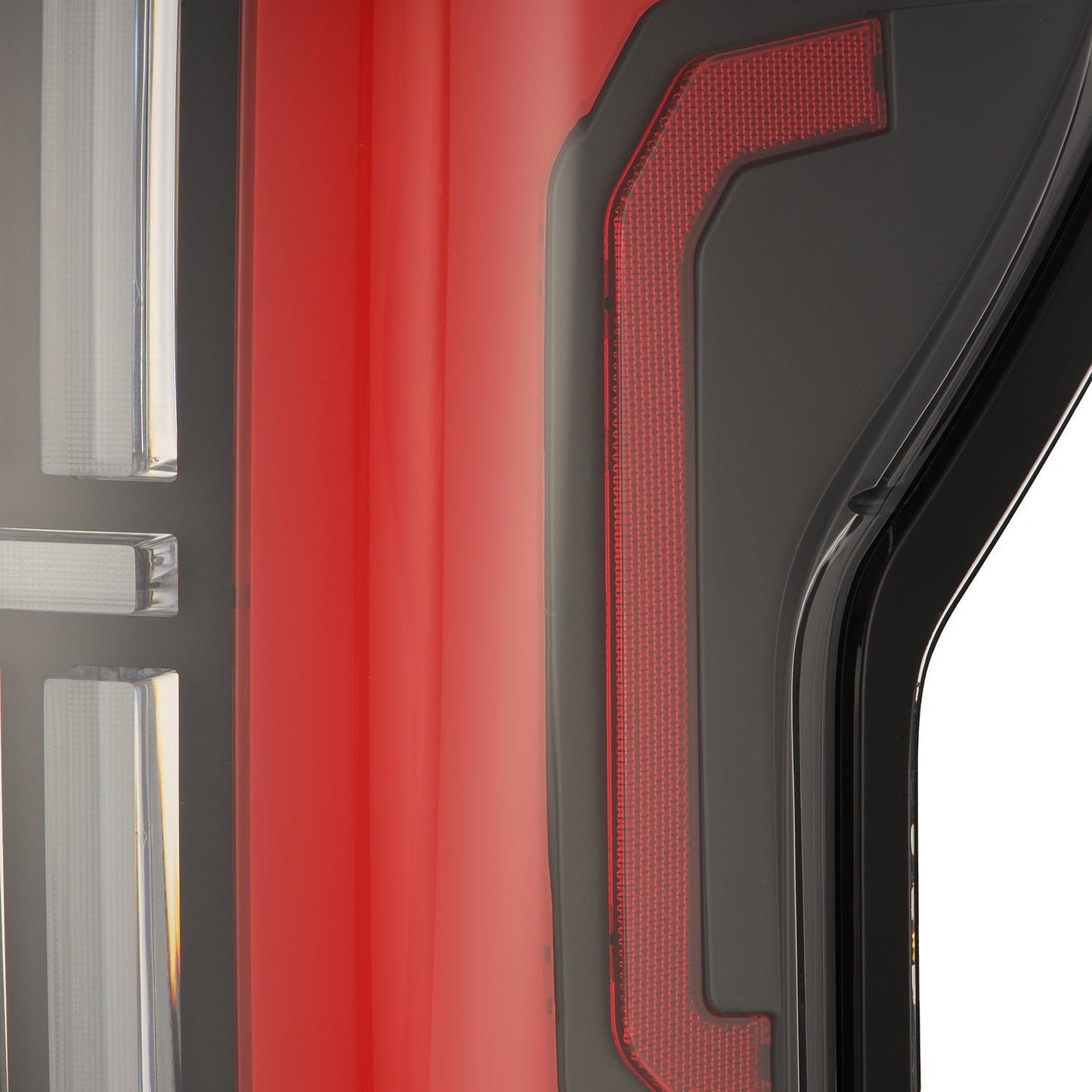 AlphaRex 07-13 Toyota Tundra NOVA-Series Prismatic LED Tail Lights Black-Red