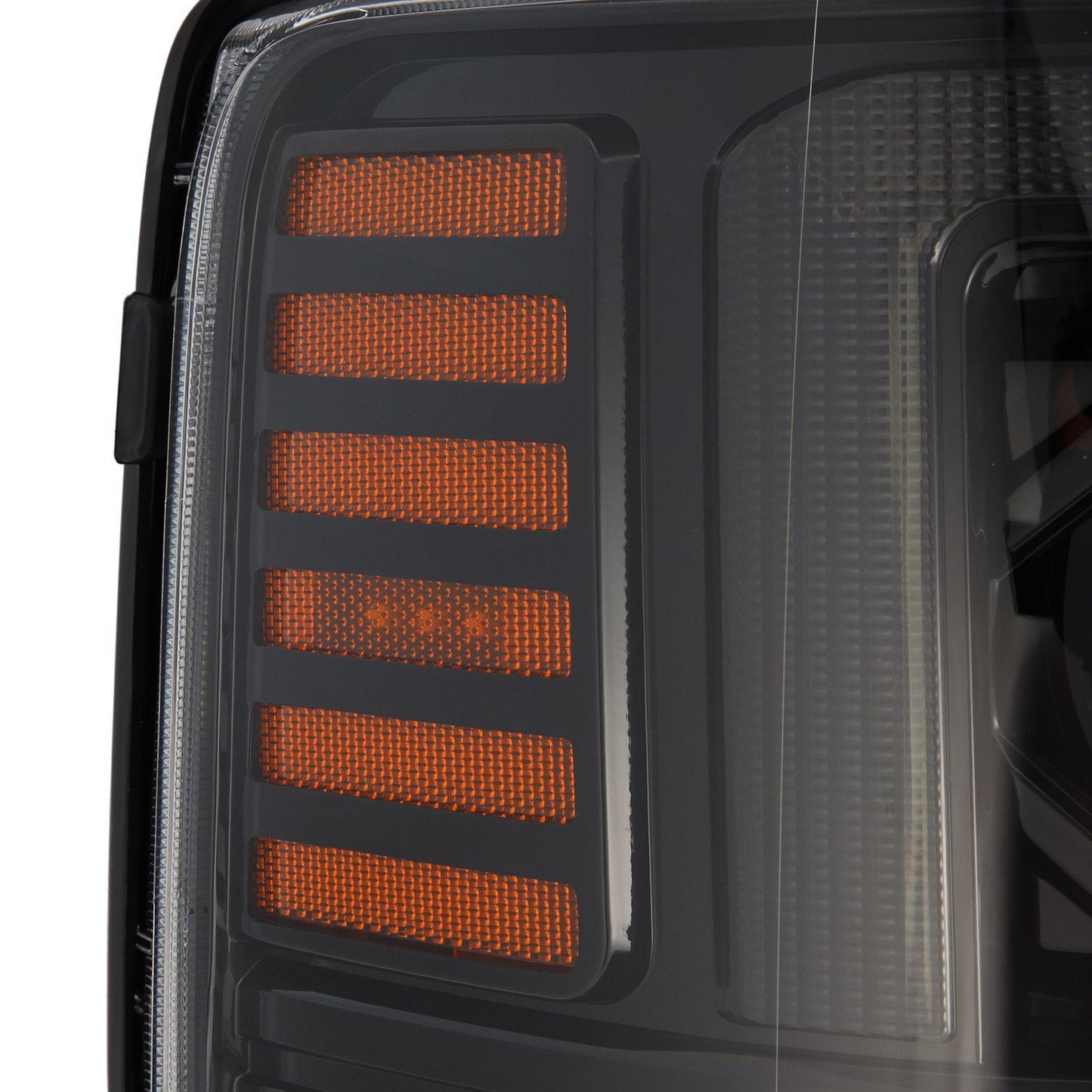 AlphaRex 08-10 Ford Super Duty/Excursion LUXX-Series LED Projector Headlights Alpha-Black