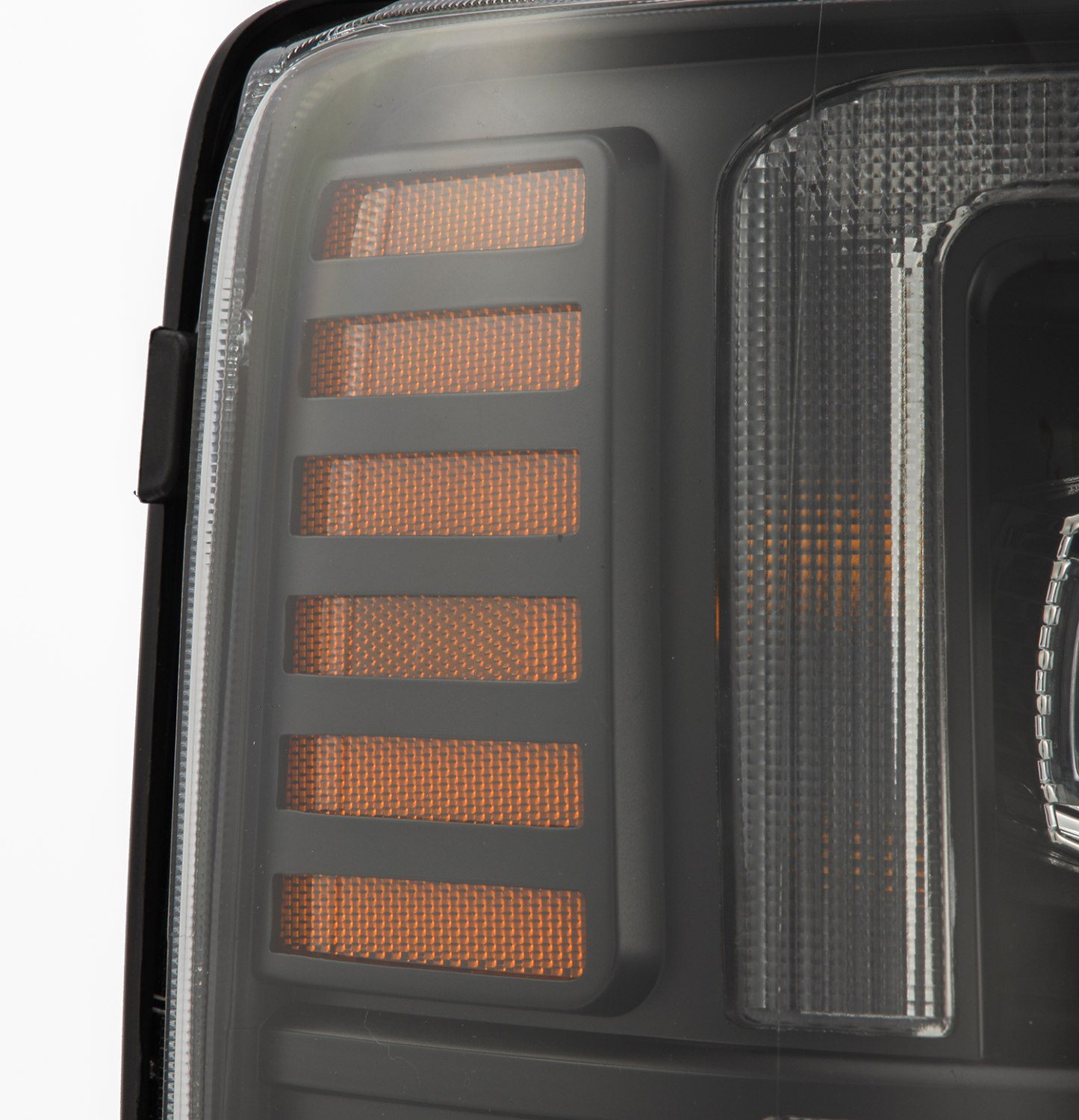 AlphaRex 08-10 Ford Super Duty/Excursion NOVA-Series LED Projector Headlights Black