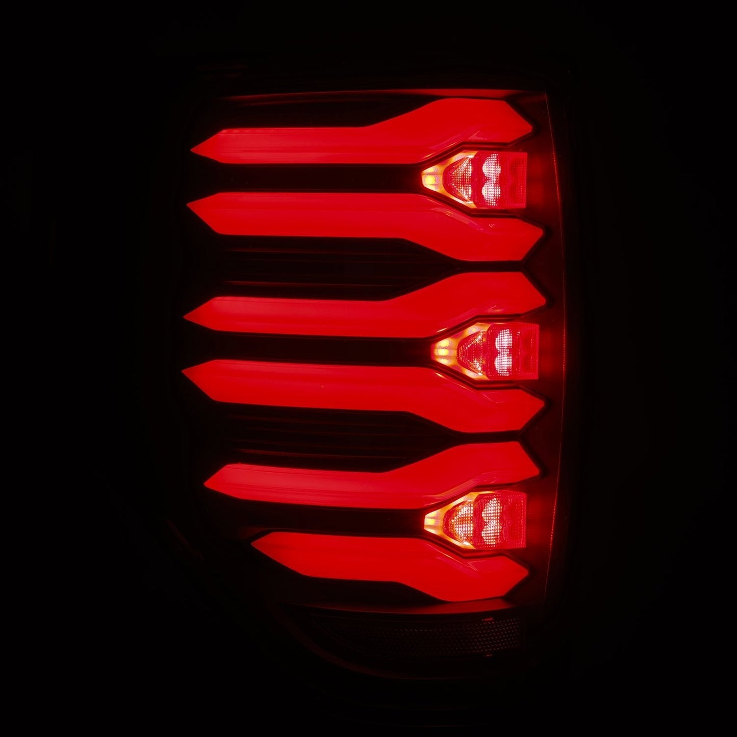 AlphaRex 09-14 Ford F150 LUXX-Series LED Tail Lights Alpha-Black