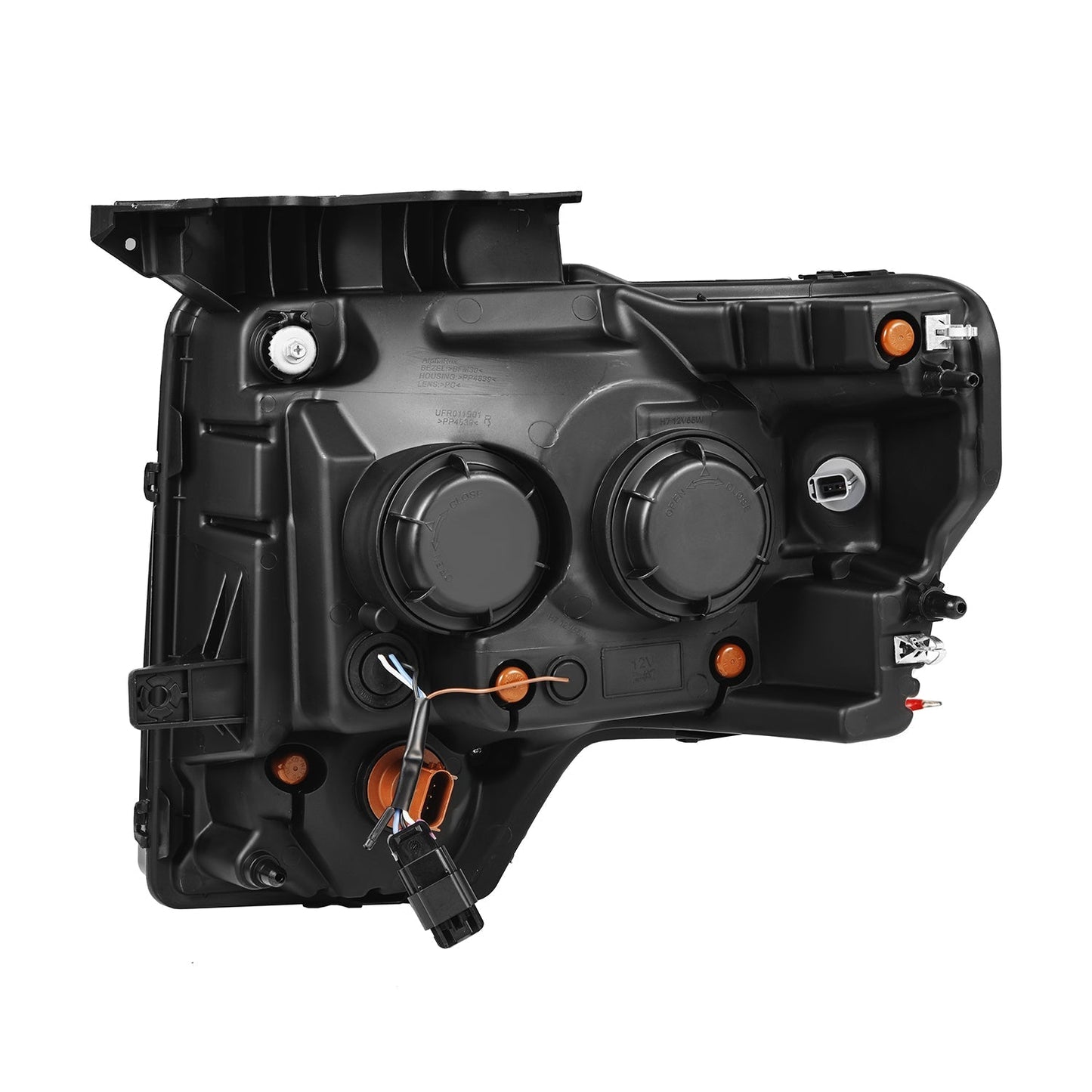 AlphaRex 09-14 Ford F150 MKII LUXX-Series LED Projector Headlights Alpha-Black