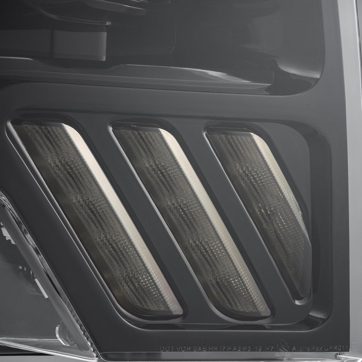 AlphaRex 09-14 Ford F150 MKII LUXX-Series LED Projector Headlights Alpha-Black