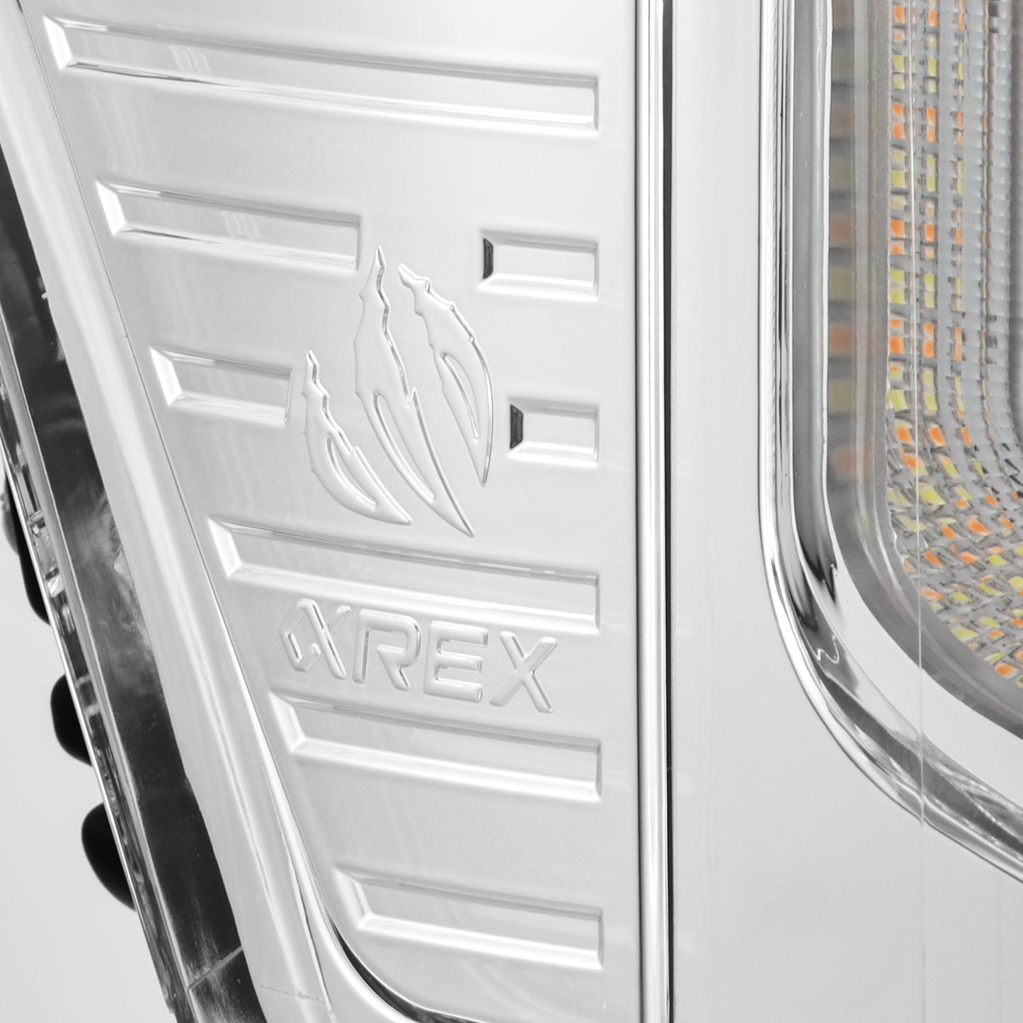 AlphaRex 09-14 Ford F150 MKII LUXX-Series LED Projector Headlights Chrome