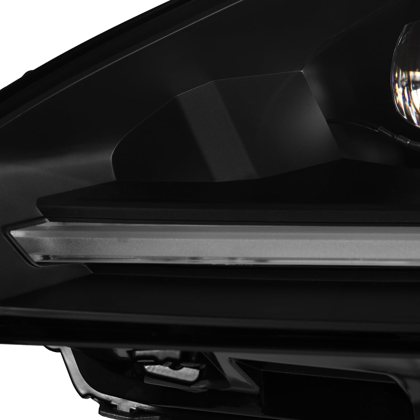 AlphaRex 09-25 Nissan GT-R NOVA-Series LED Projector Headlights Black