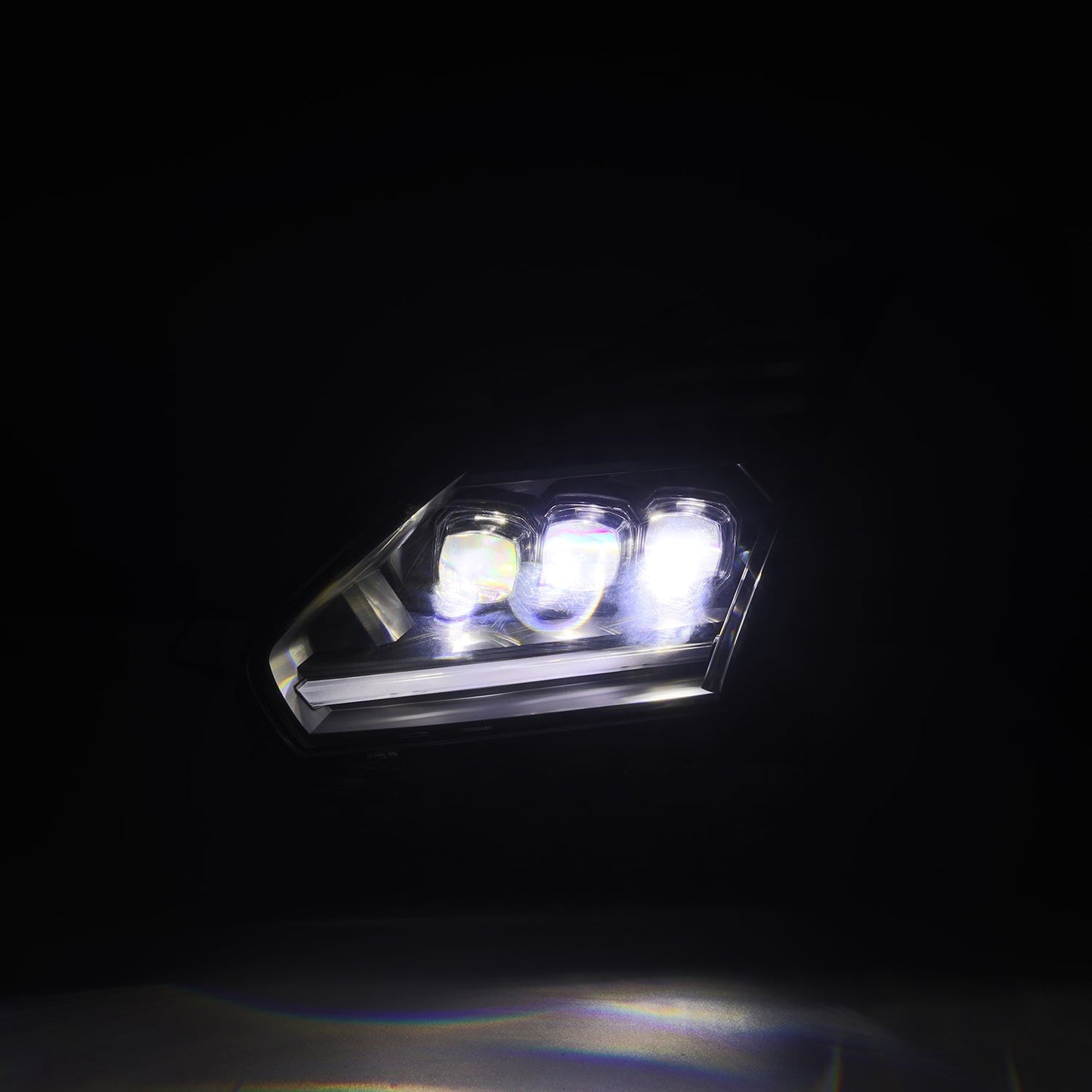 AlphaRex 09-25 Nissan GT-R NOVA-Series LED Projector Headlights Black