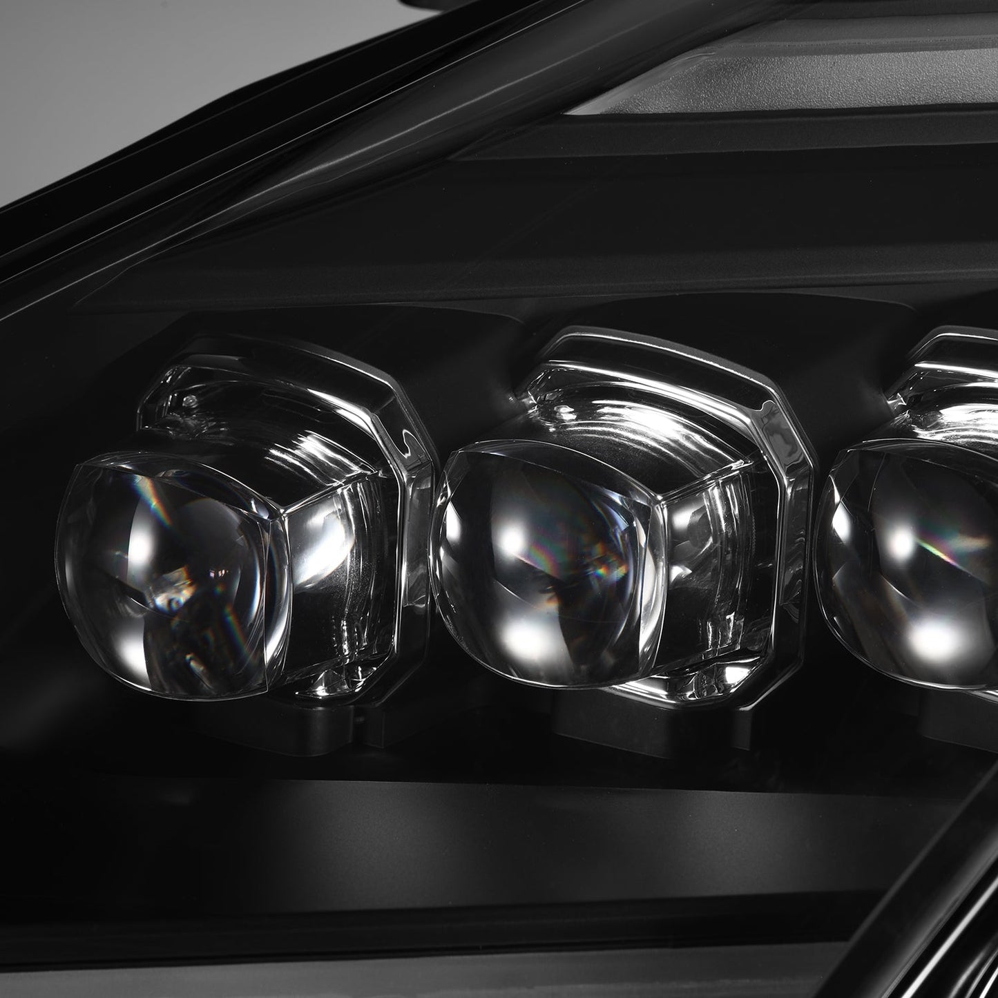 AlphaRex 09-25 Nissan GT-R NOVA-Series LED Projector Headlights Black