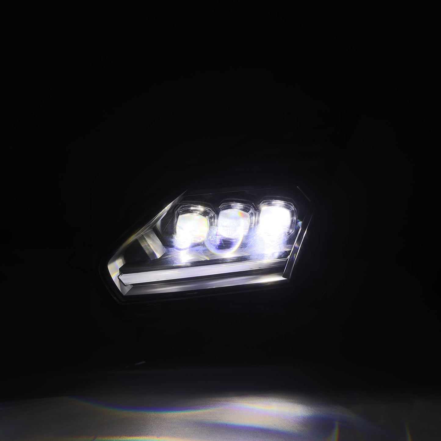 AlphaRex 09-25 Nissan GT-R NOVA-Series LED Projector Headlights Black