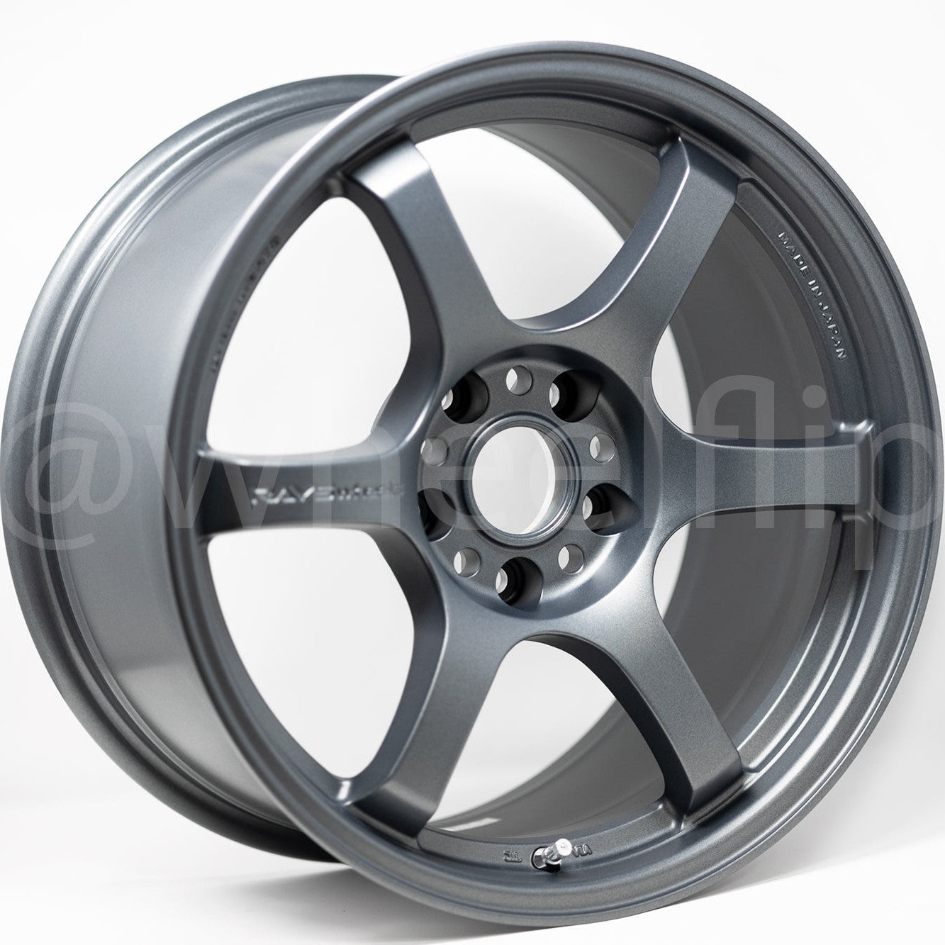 Gram Lights 57DR 17x9 +38 5x100 Gun Blue 2-WheelFlip