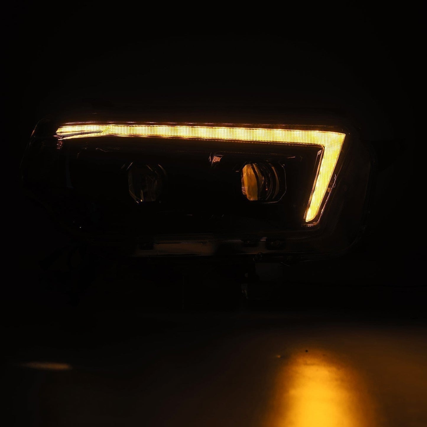 AlphaRex 10-13 Toyota 4Runner LUXX-Series Projector Headlights Alpha-Black