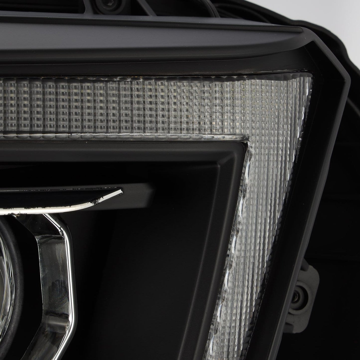 AlphaRex 10-13 Toyota 4Runner LUXX-Series Projector Headlights Black