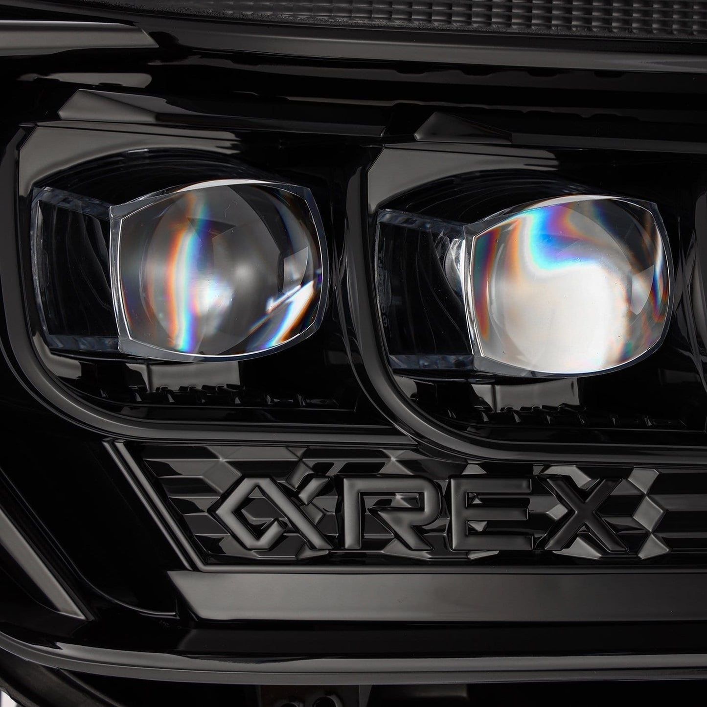AlphaRex 10-13 Toyota 4Runner NOVA-Series LED Projector Headlights Alpha-Black