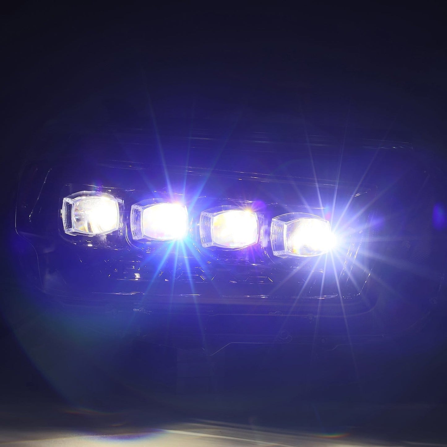 AlphaRex 10-13 Toyota 4Runner NOVA-Series LED Projector Headlights Alpha-Black