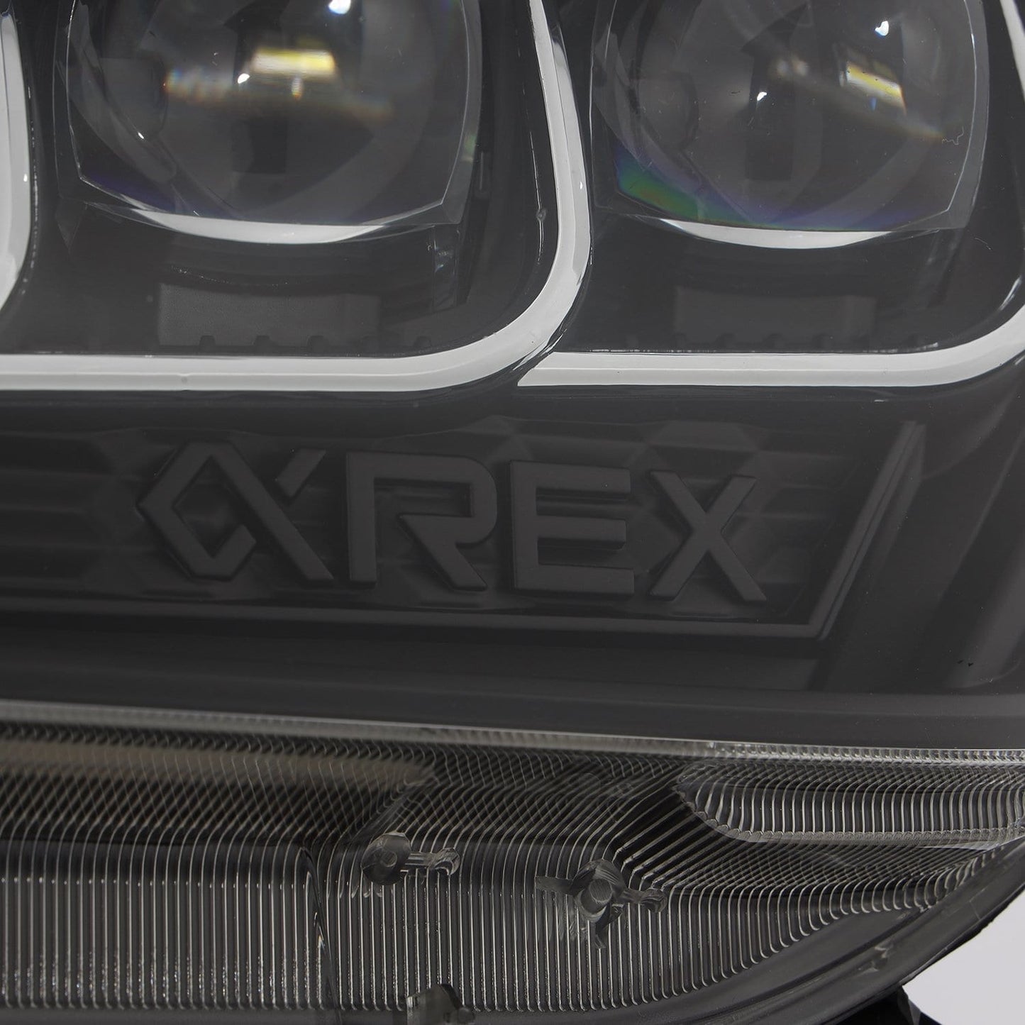 AlphaRex 10-13 Toyota 4Runner NOVA-Series LED Projector Headlights Black