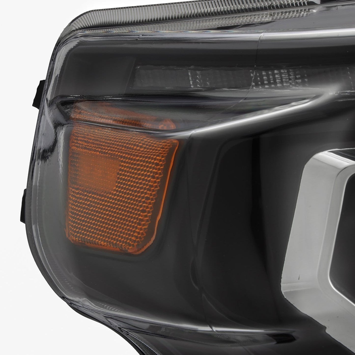 AlphaRex 10-13 Toyota 4Runner PRO-Series Halogen Projector Headlights Black