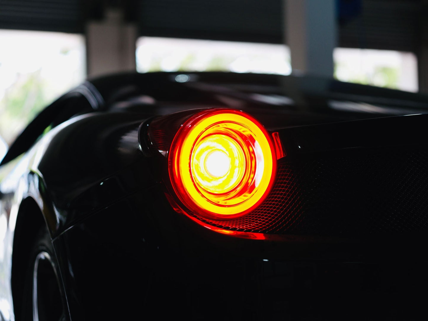 AlphaRex 10-15 Ferrari 458 NOVA-Series Prismatic LED Tail Lights Red Clear
