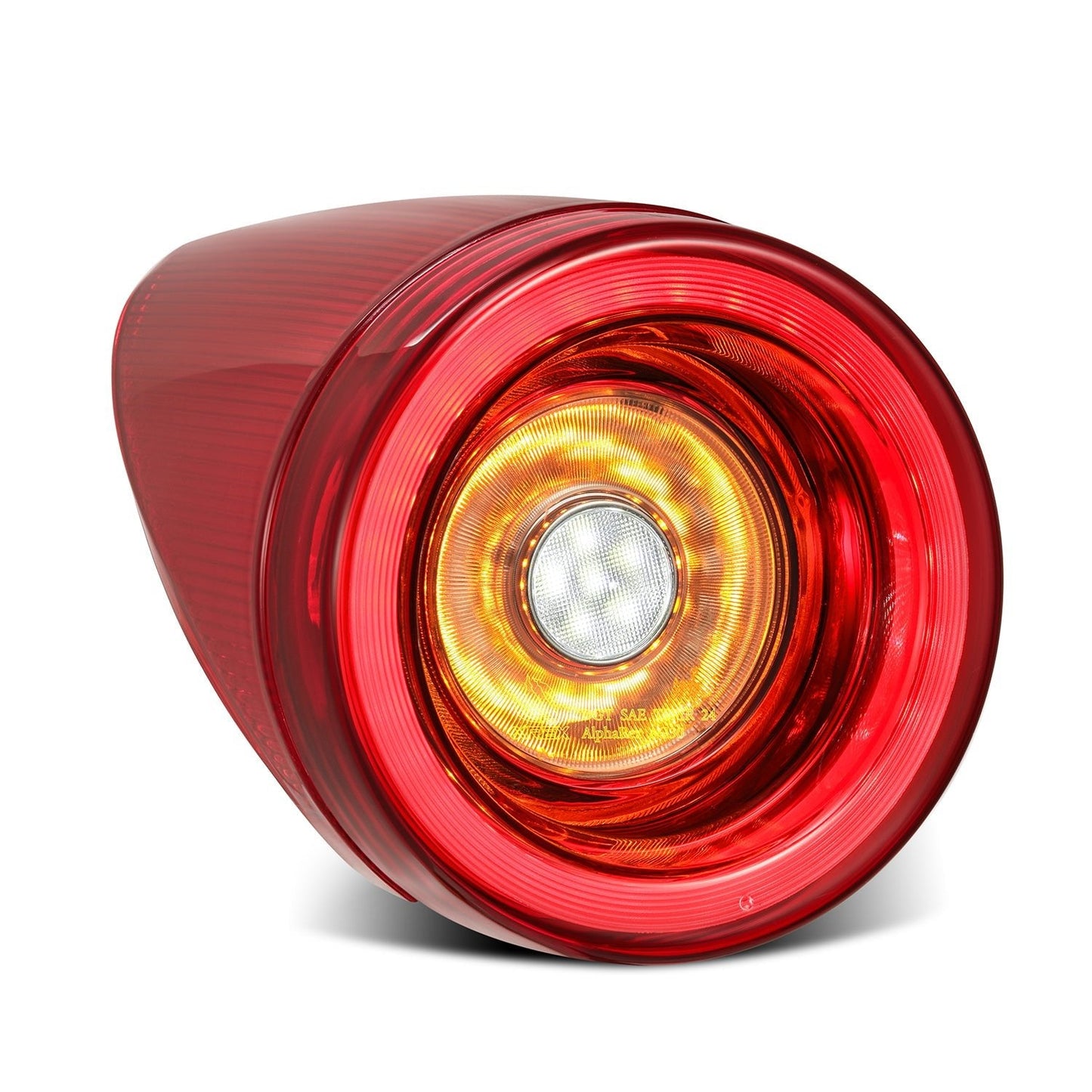 AlphaRex 10-15 Ferrari 458 NOVA-Series Prismatic LED Tail Lights Red Smoke