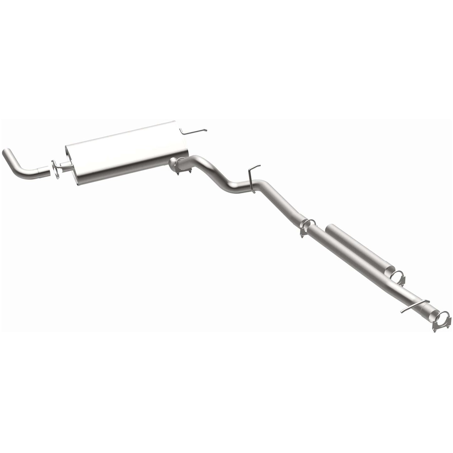 BRExhaust 2007-2011 Jeep Wrangler 3.8L Direct-Fit Replacement Exhaust System